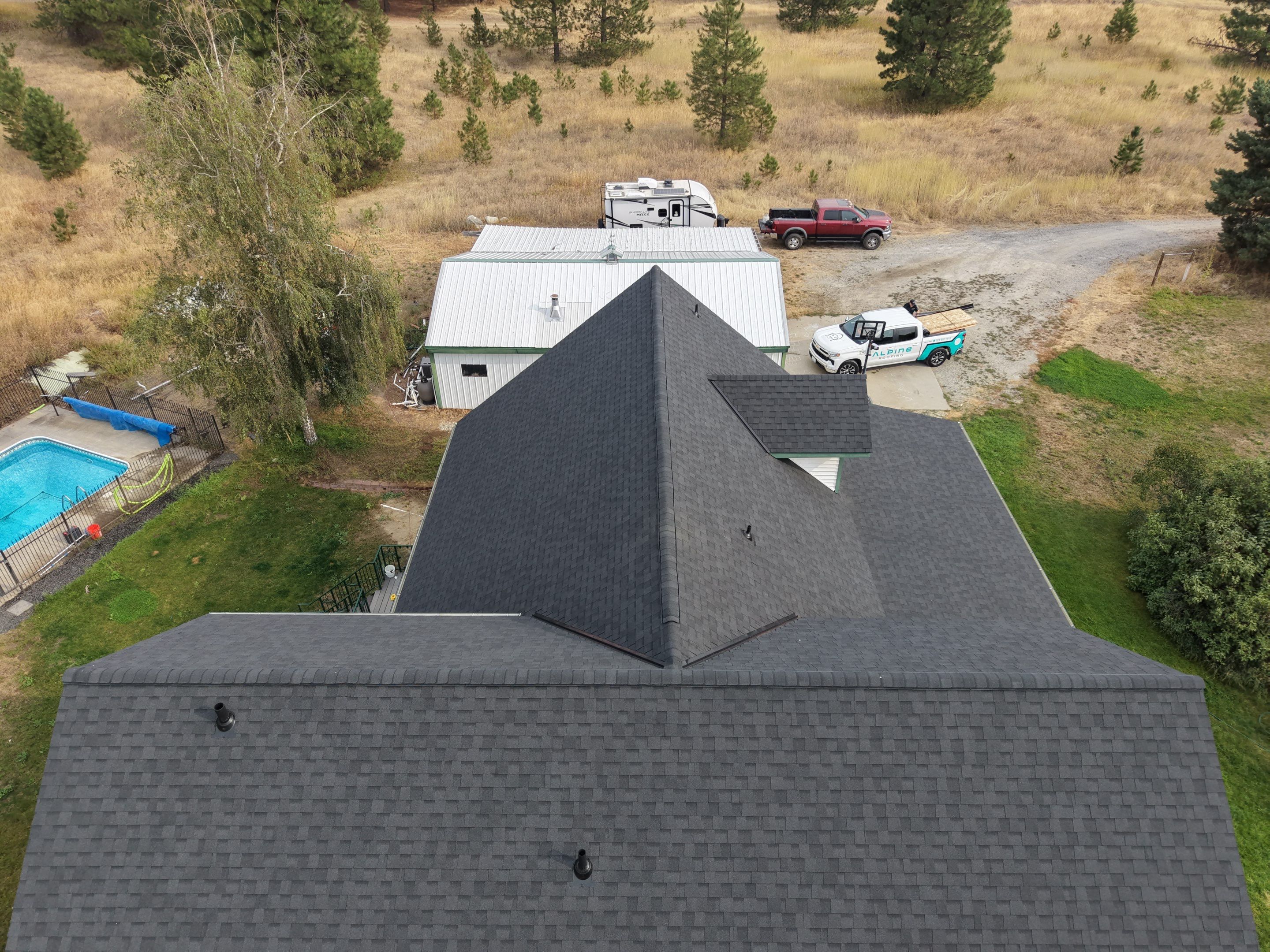 Residential Roof Replacement in Deer Park With Asphalt Architectural Shingles by Alpine Roofing