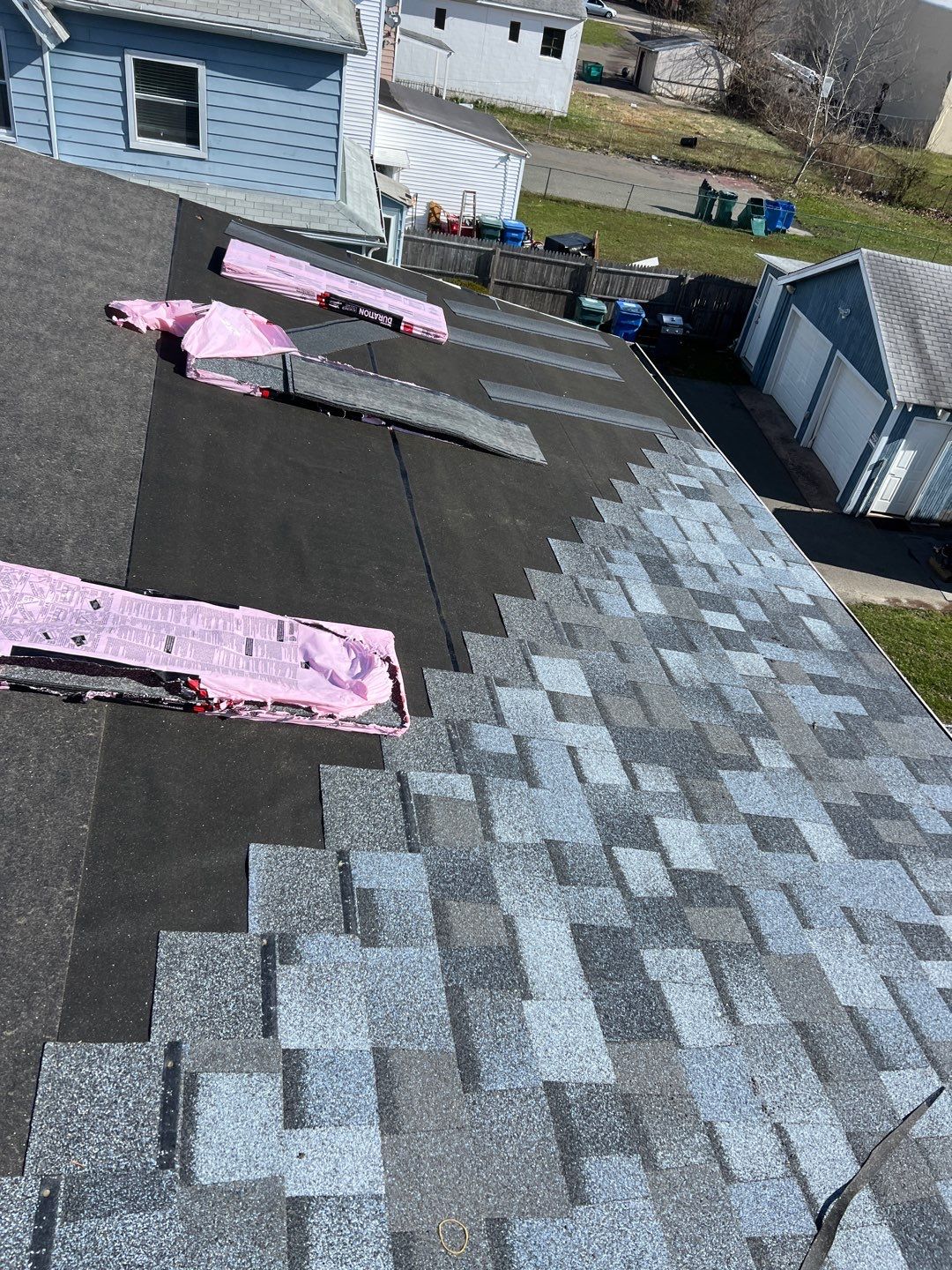 Atlantic Blue Shingles by Reimagine Roofing