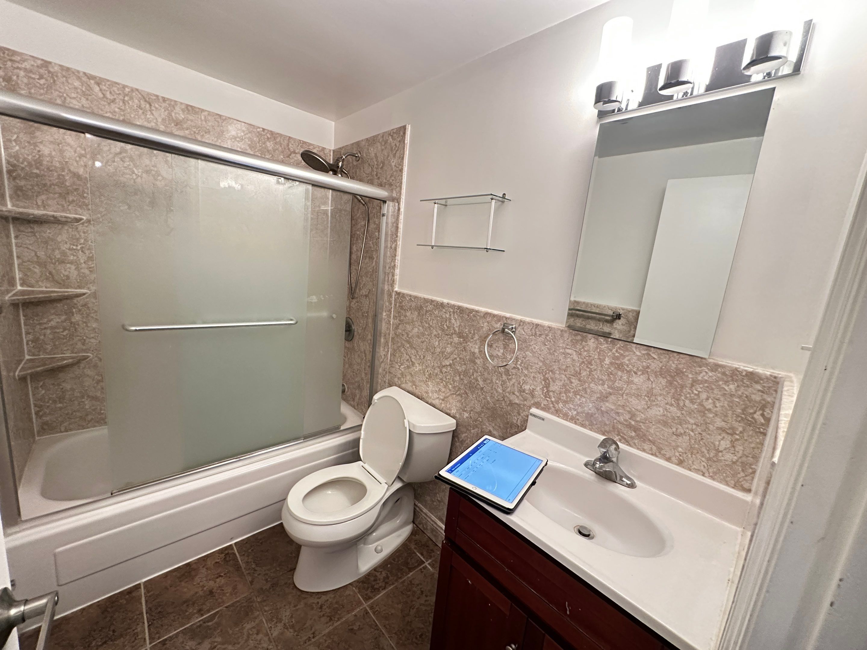 Bathroom Remodel using Tile by Home Concepts Construction