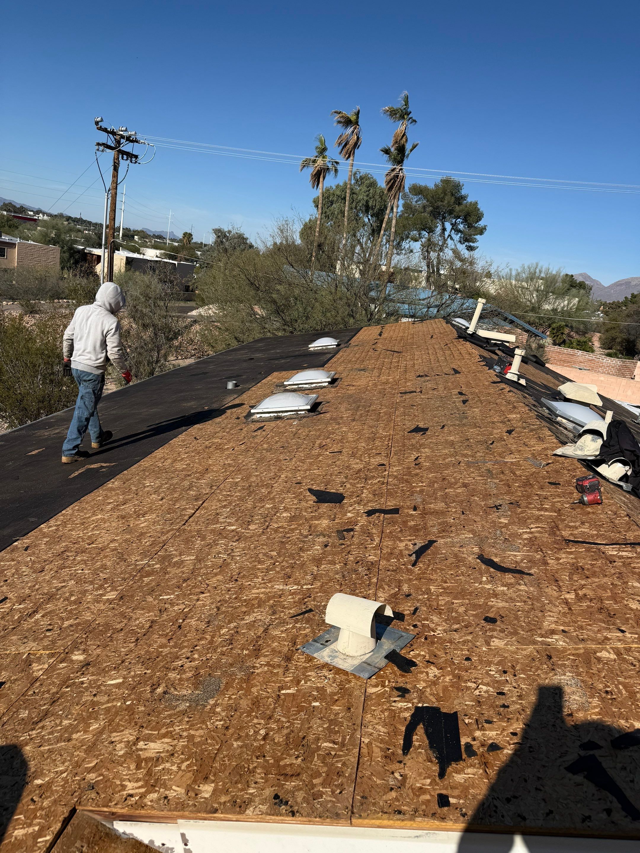 Project in Tucson by West Coast Roofing AZ