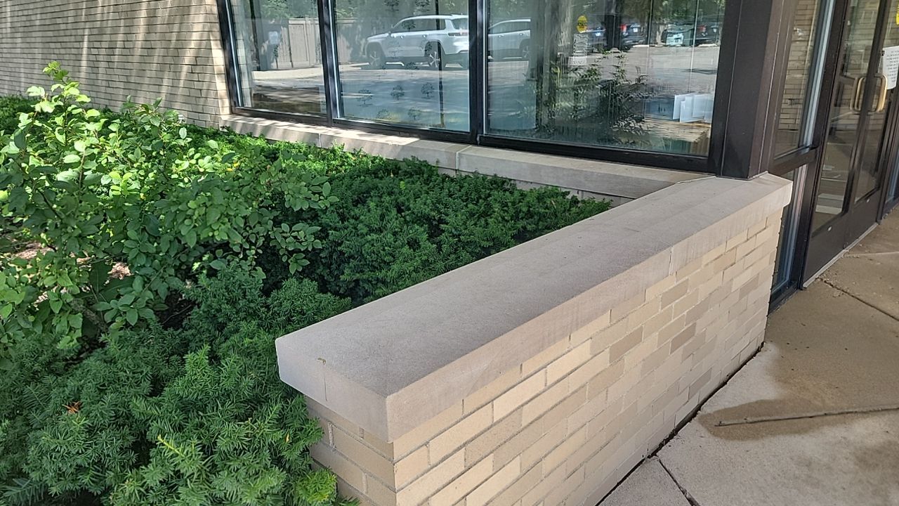 commercial pressure washing using Algaecide, soft wash soap by Northern Power Washing LLC.