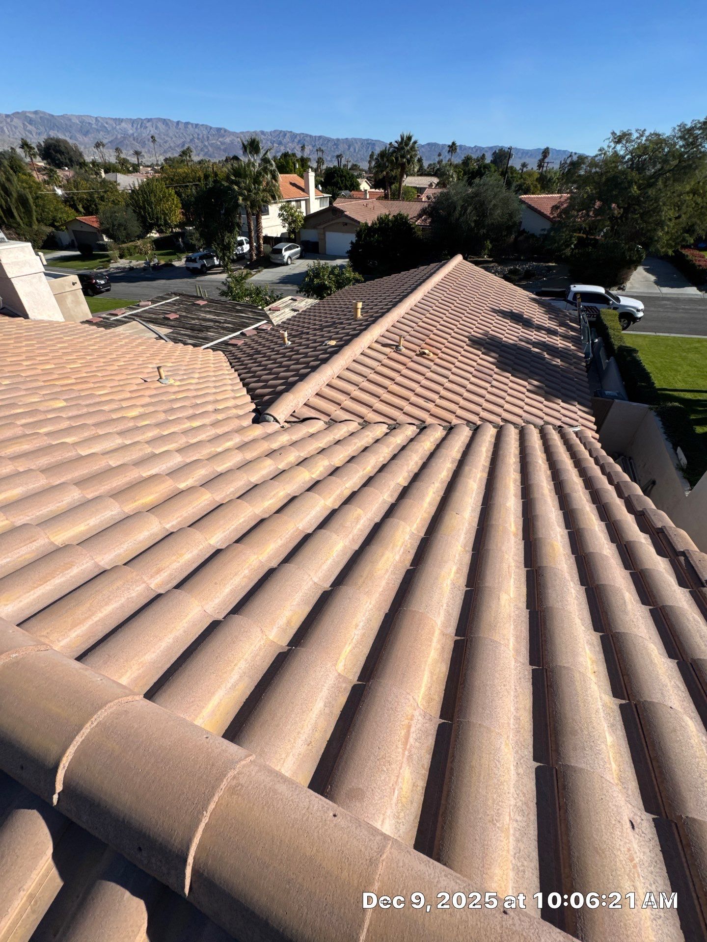 Project in La Quinta by Desert Roof Concepts