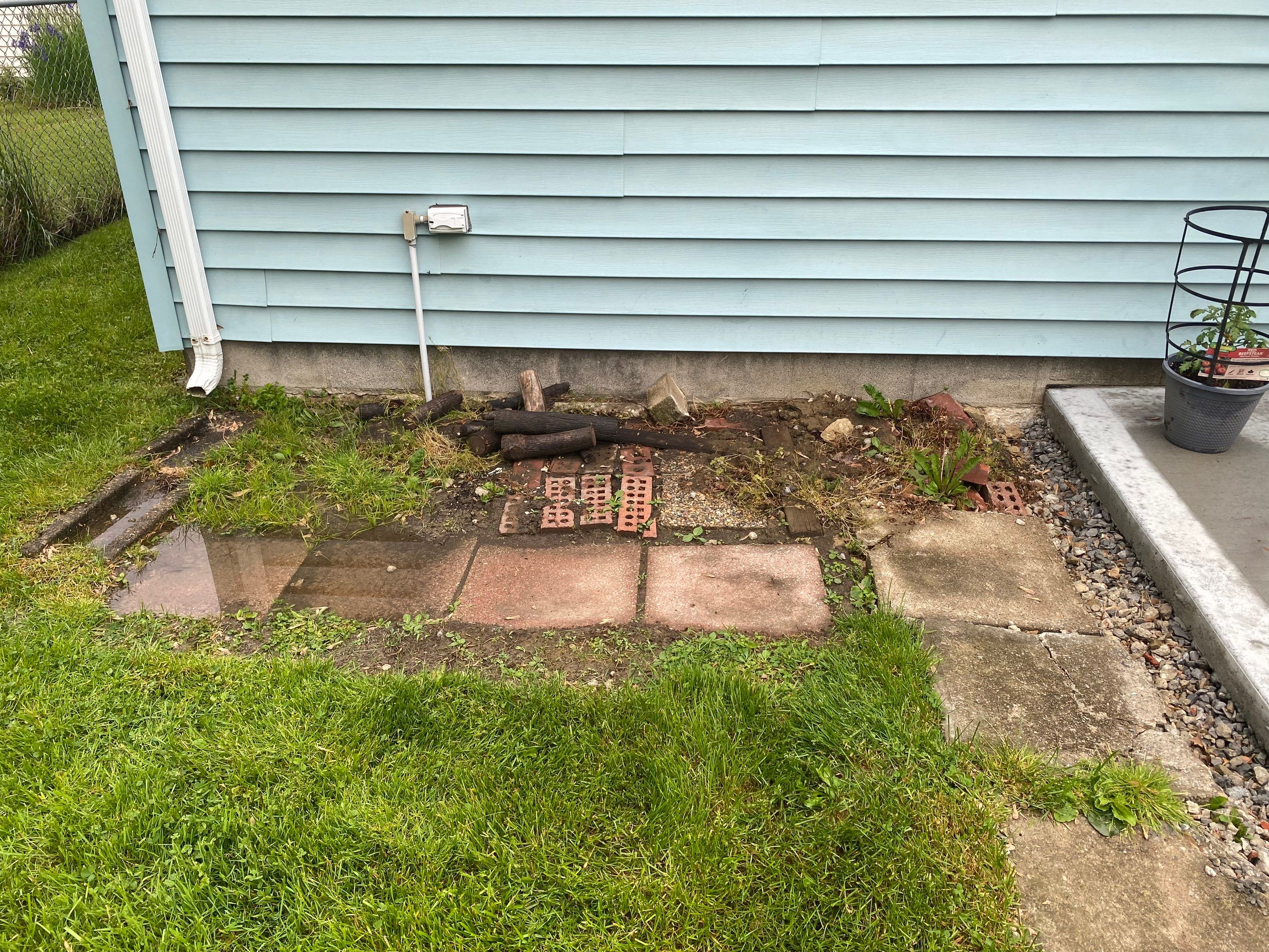 Grindstone Garden Install by Elm Rose Gardens