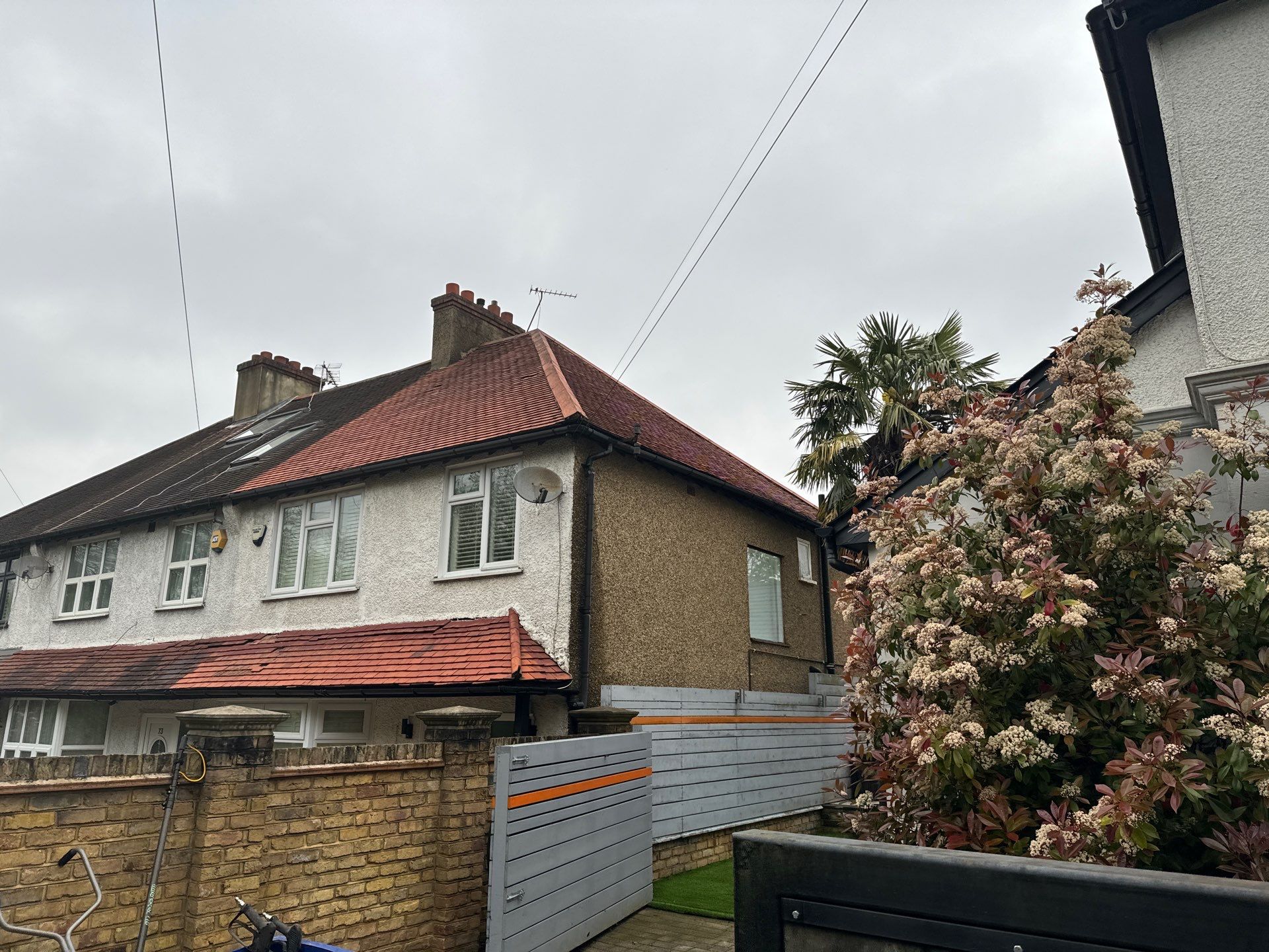 Exterior Clean - Roof - Patio - Driveway using honda 21 ltr/min by Ges Exterior Cleaning ltd