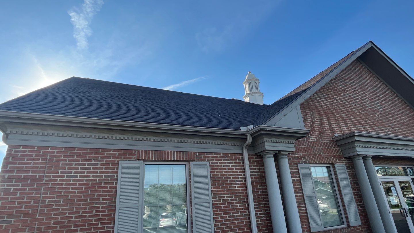 Commercial Roofing Installation using Performance Shingles by Mr. Roofer
