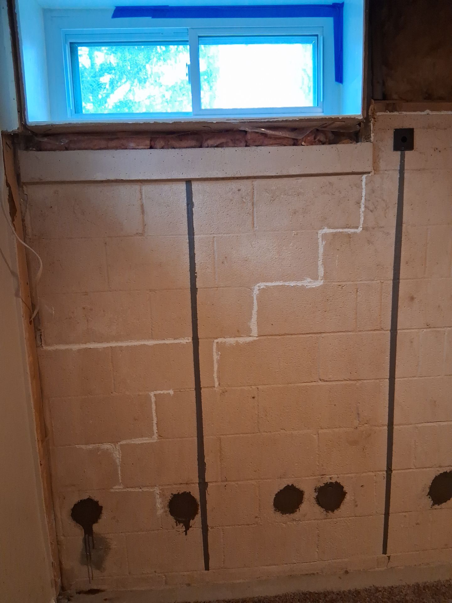 Embedded Fiber Reinforcement by Toledo Basement Repair 