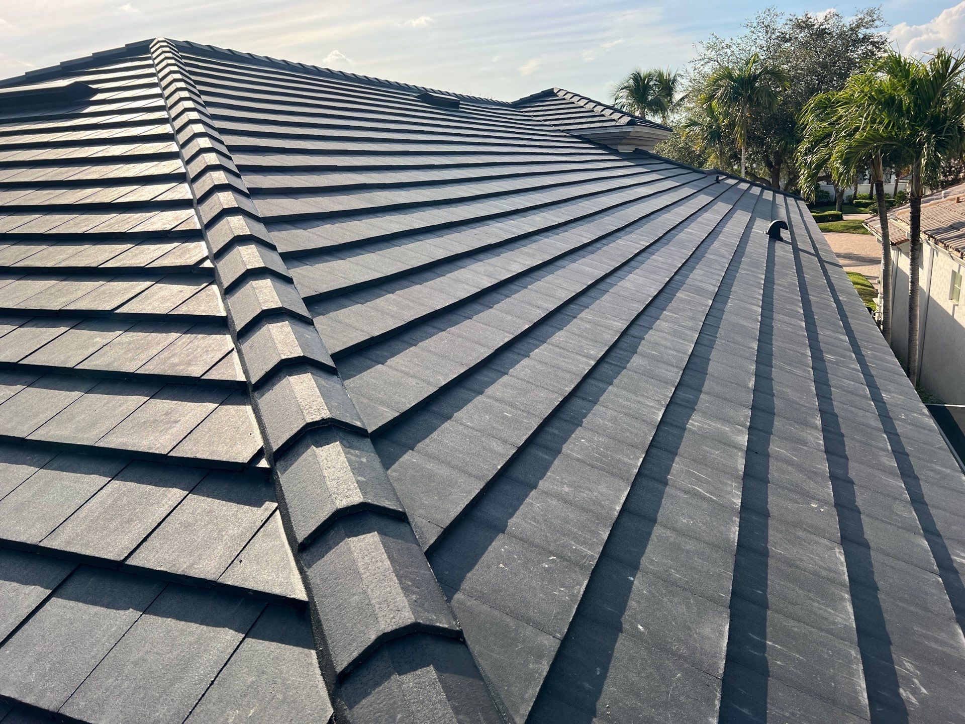Concrete Flat Tile by Durabilis Roofing INC