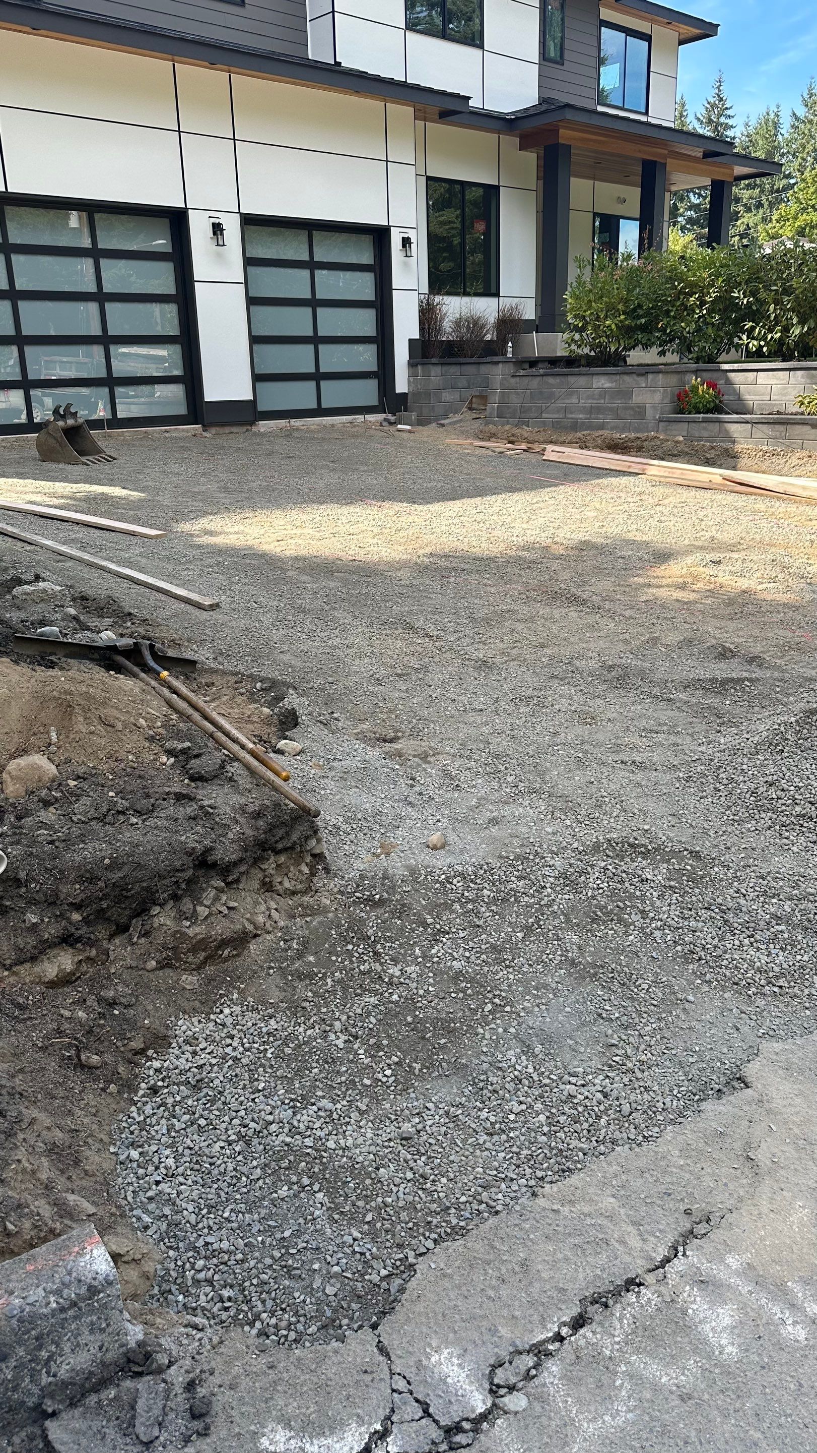 Bruce | Broom Finish Driveway, Concrete Project by Jireh Asphalt & Concrete Inc 