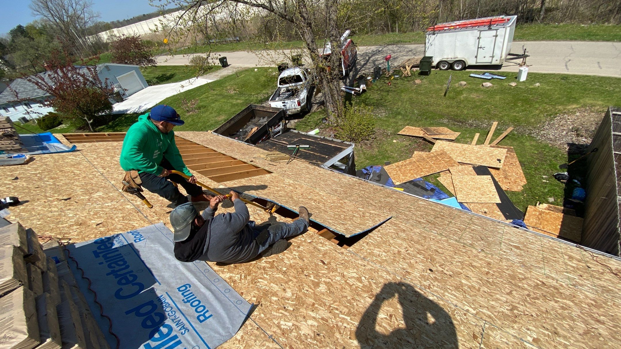 Roof Replacement using CertainTeed Landmark by 180 Contractors