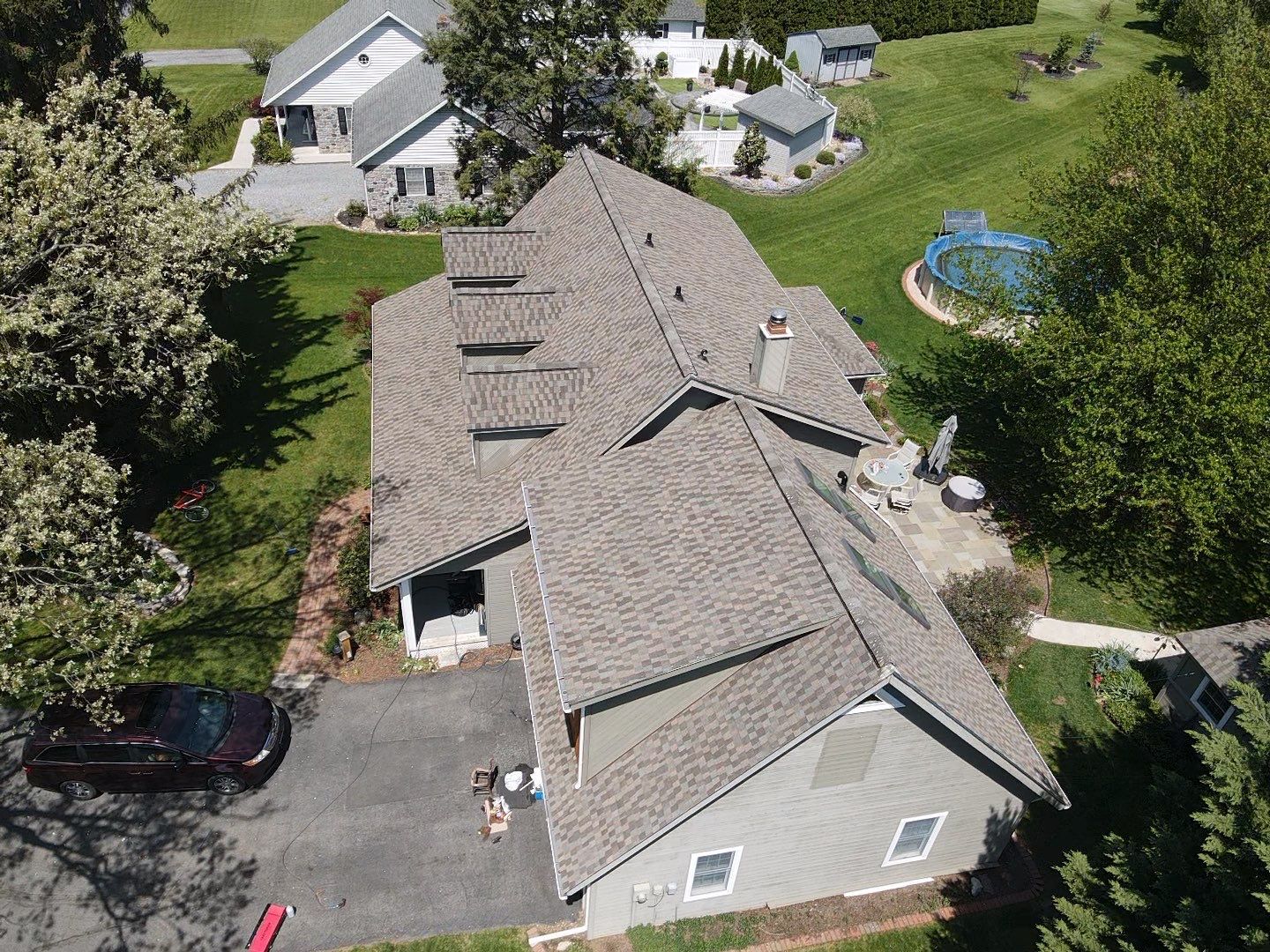 Cedar Falls Gaf roofing installation by Teflon Roofing