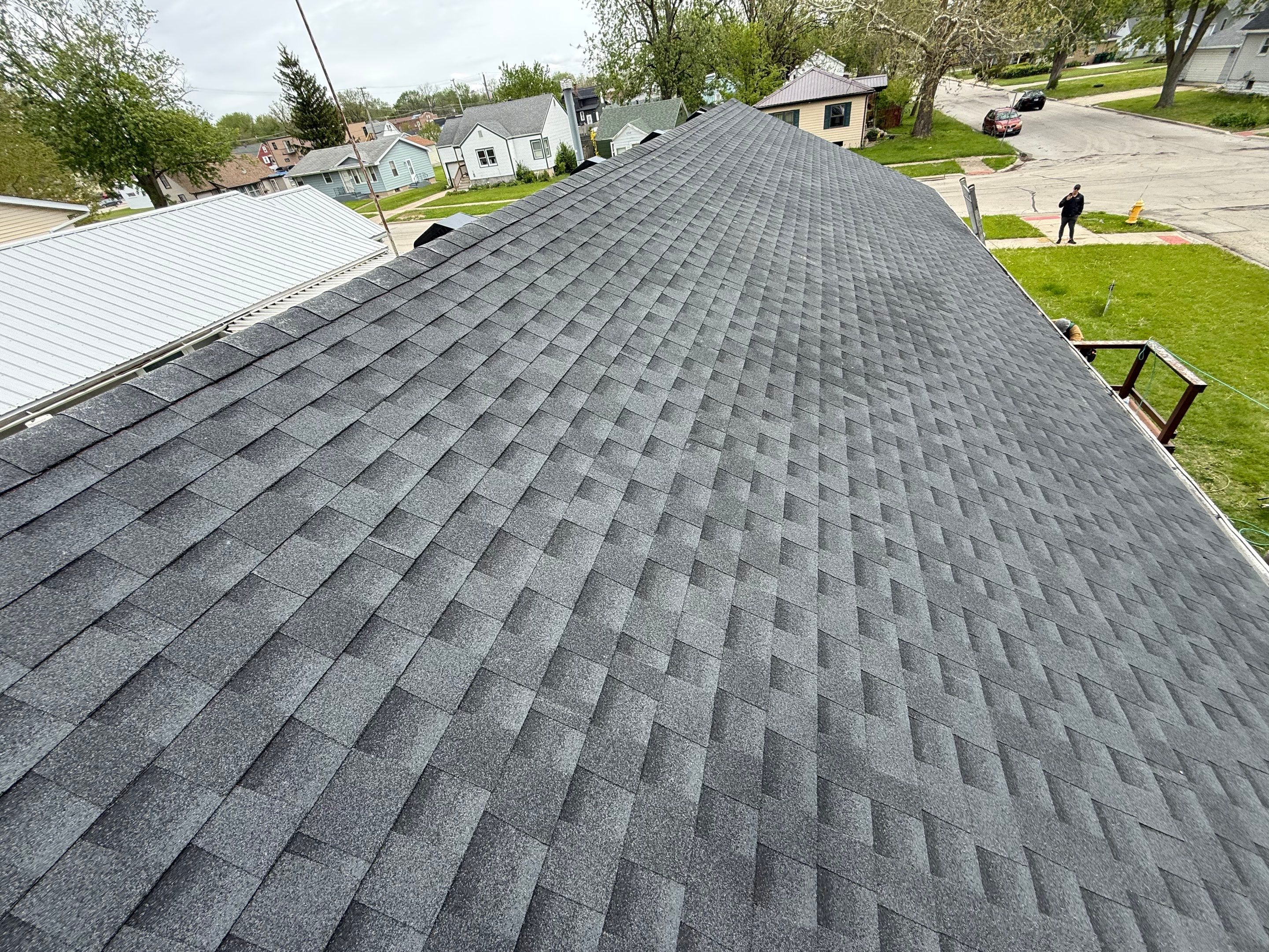 Roof replacement by Optimal Home Improvement 