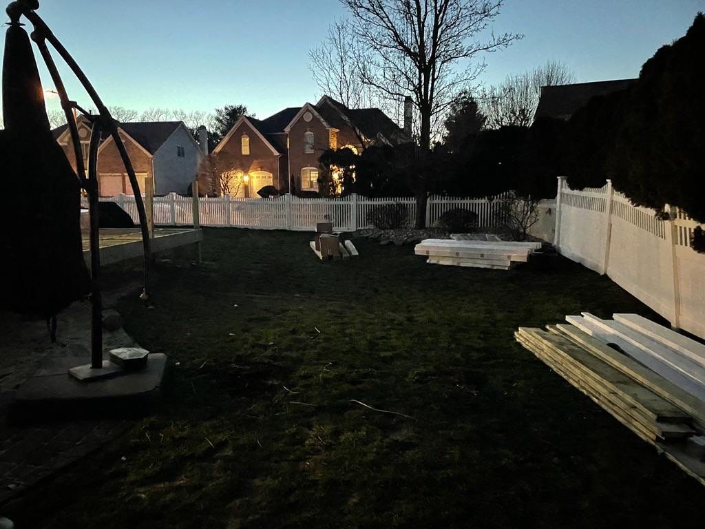 New deck With Porch  by deck guardian