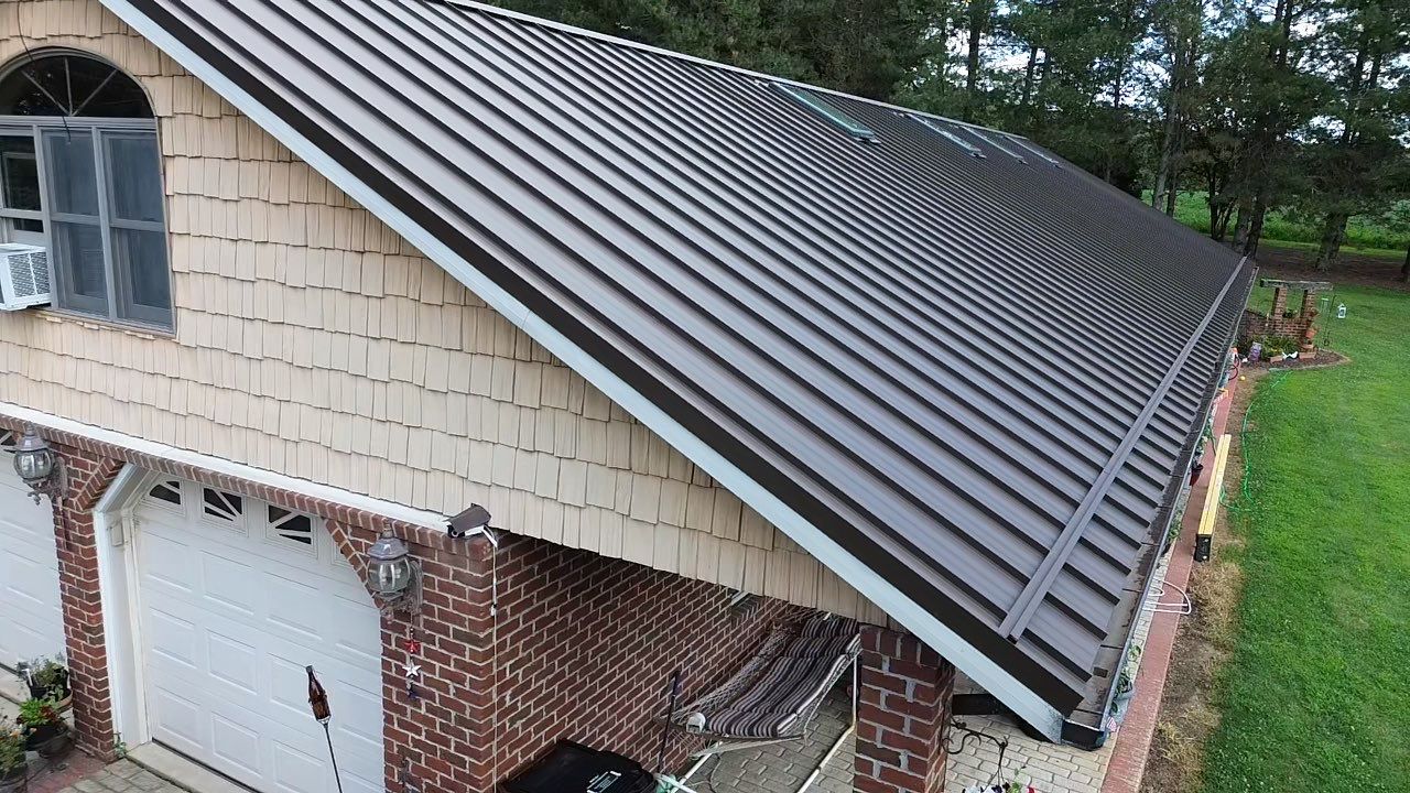 Standing Seam Project in Edgerton, OH by 4Ever Metal Roofing