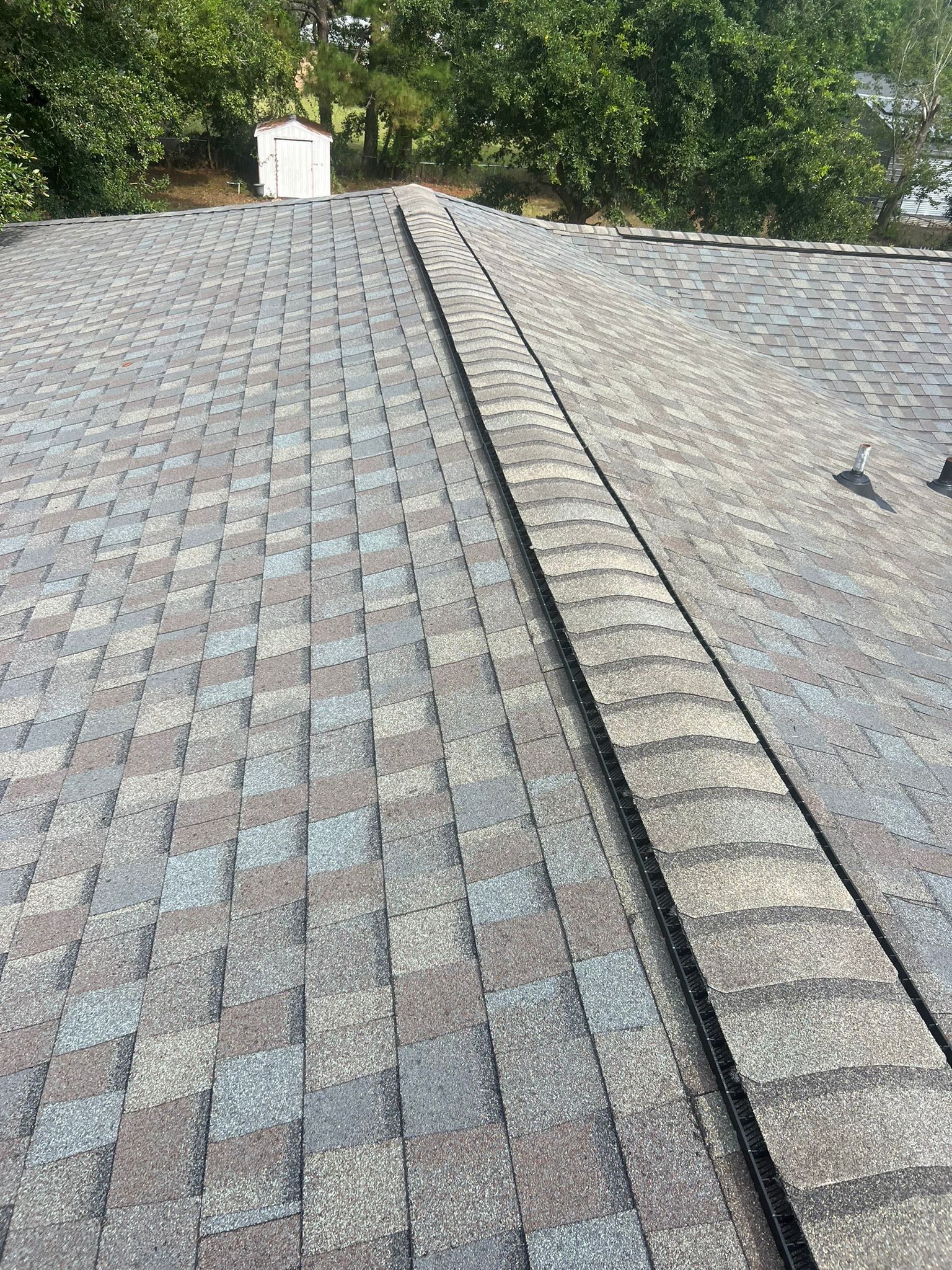Roof Repair using Certainteed Landmark Weatherwood by RGR Construction and Roofing, LLC
