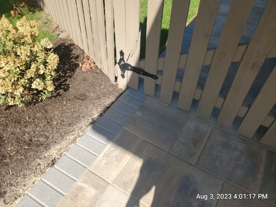 Brick paver clean, sand and seal. using Surebond SB-1300 by Northern Power Washing LLC.