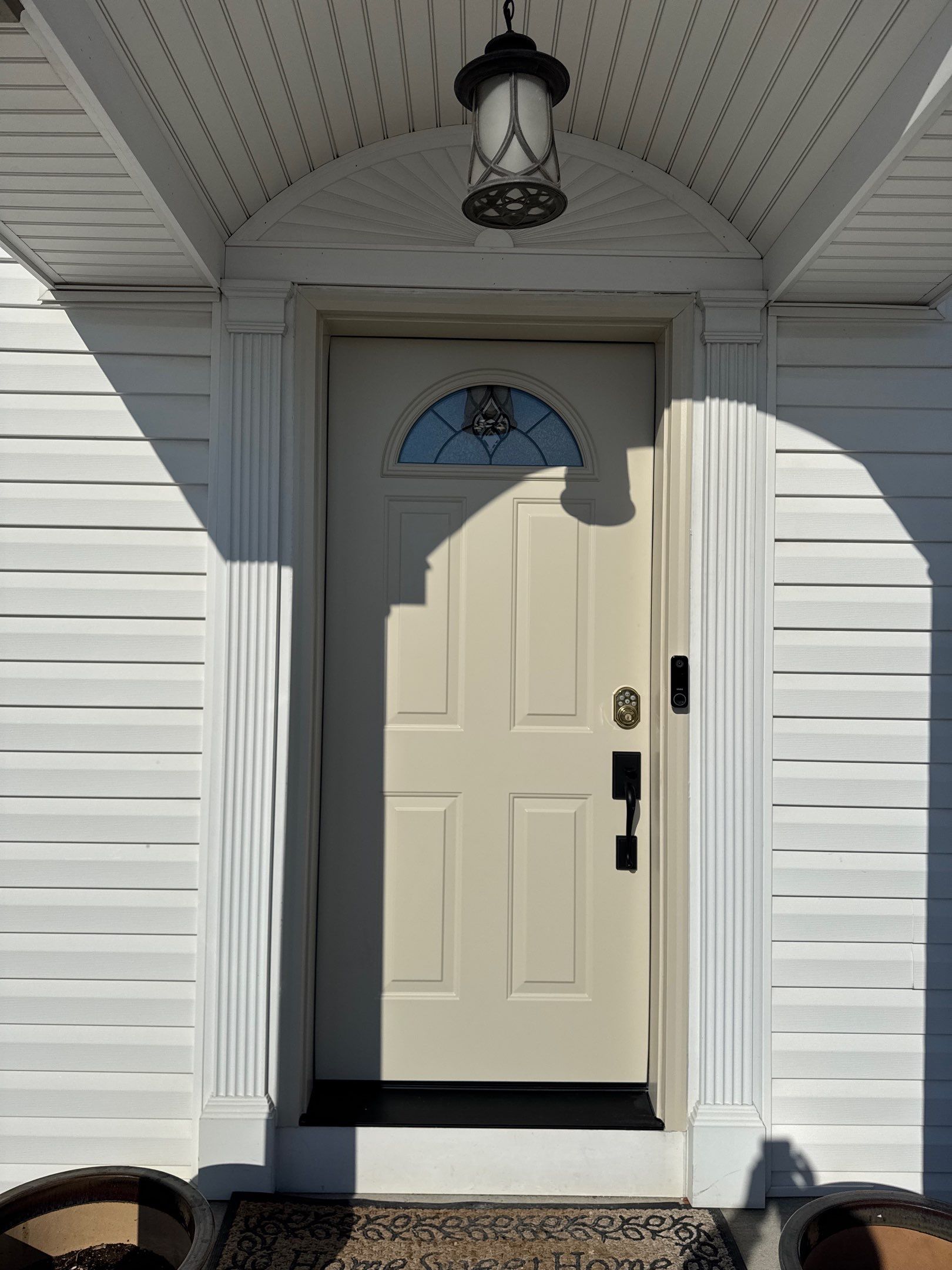 Custom Entry Door Replacement by Esh Builders