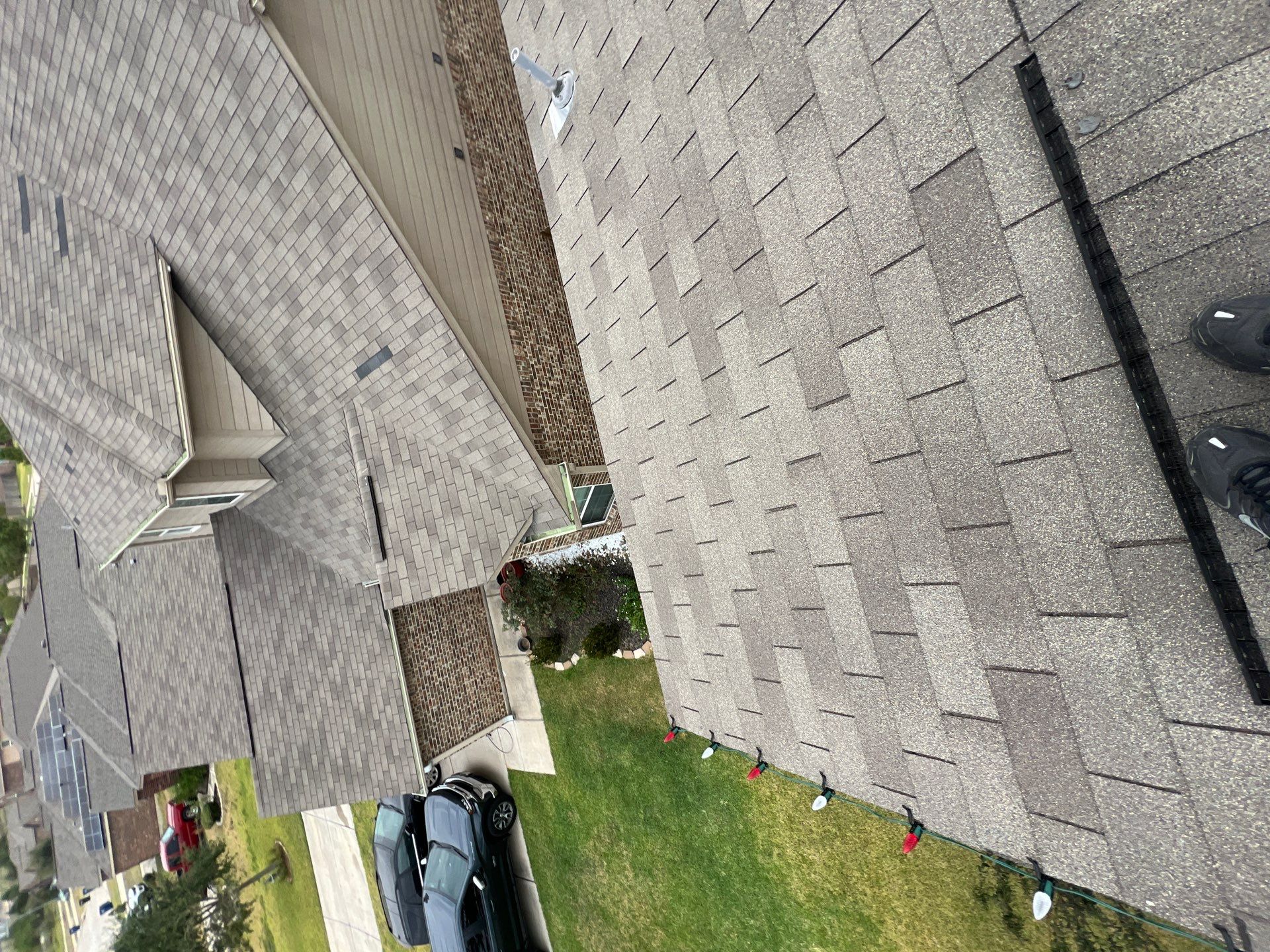 Hail Damage using Owen's Corning Duration (Lifetime) Shingles by Roof Repair Company