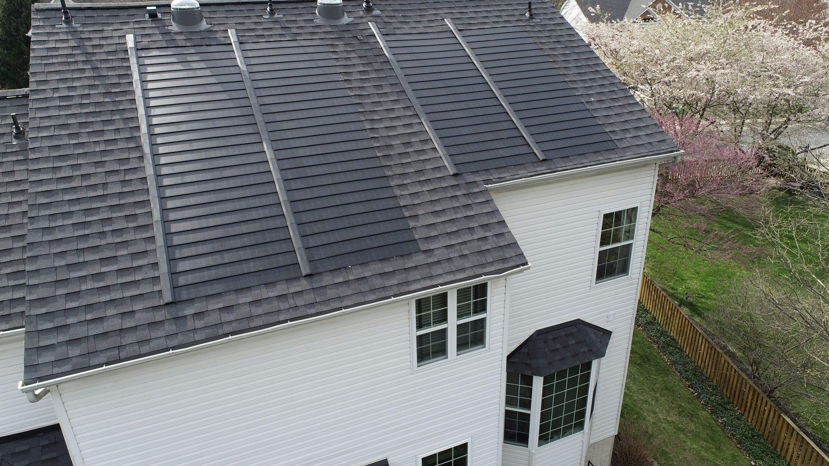 Solar Roof Replacement using GAF Timberline Solar Shingles by American Home Contractors