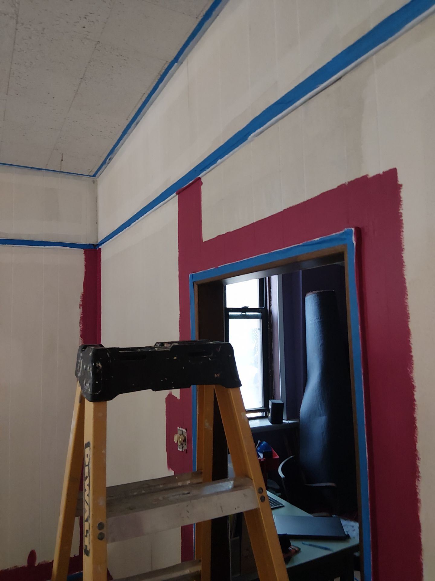 Interior Transformation: Refreshing Wood Paneling by Legendary Services Company LLC.