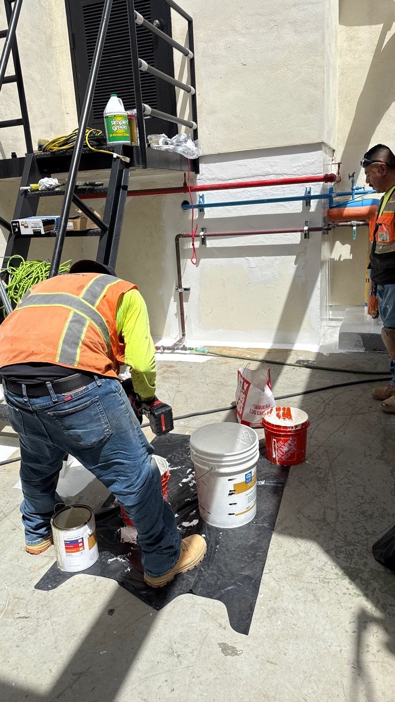 Coronado Tower Roof Rejuvenation and Waterproofing Using Ecodur Coating by Reliable Roofing San Diego Inc.