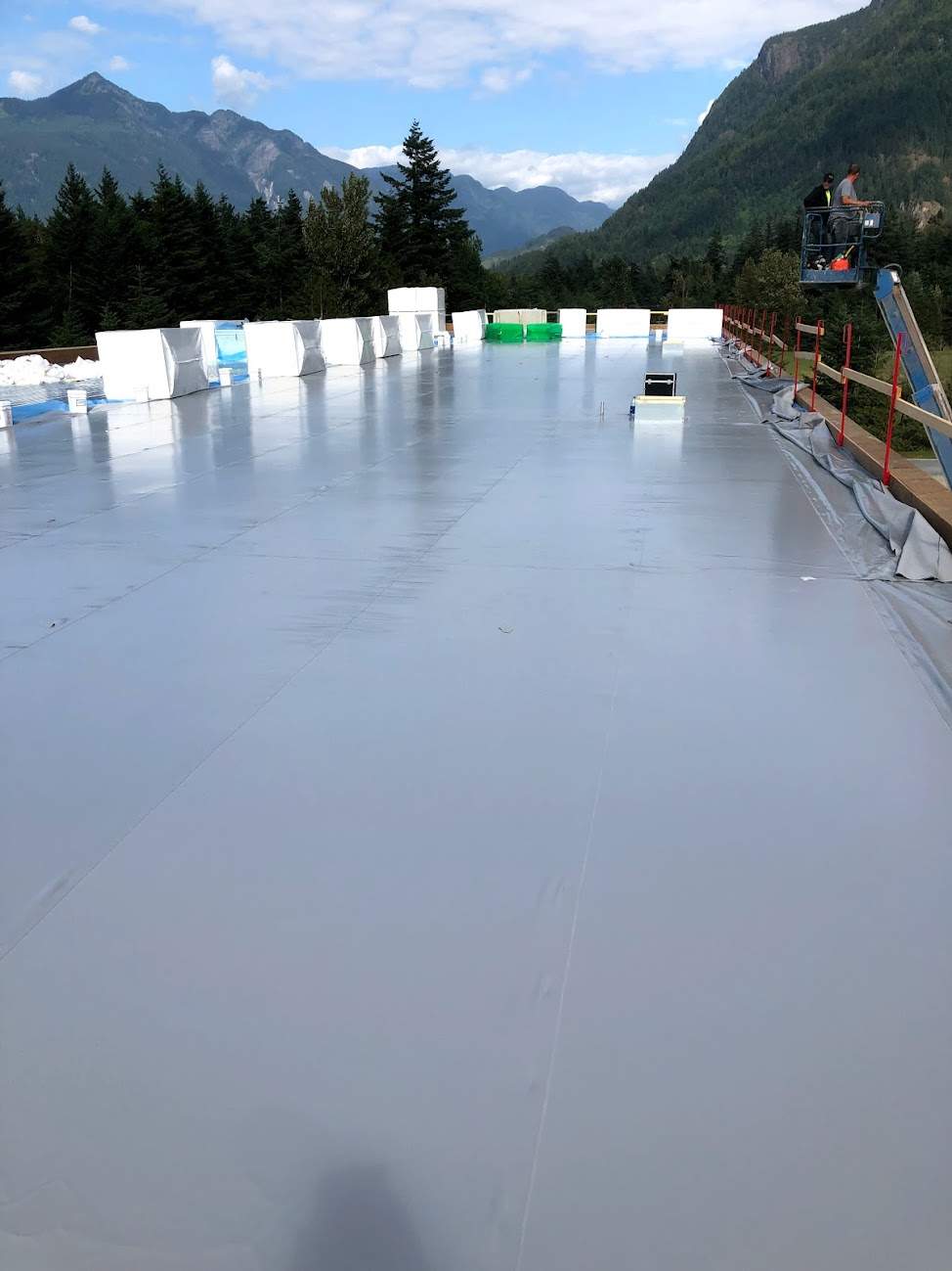 Residential Roofing Installation using Durolast by Top Notch Roofing Inc