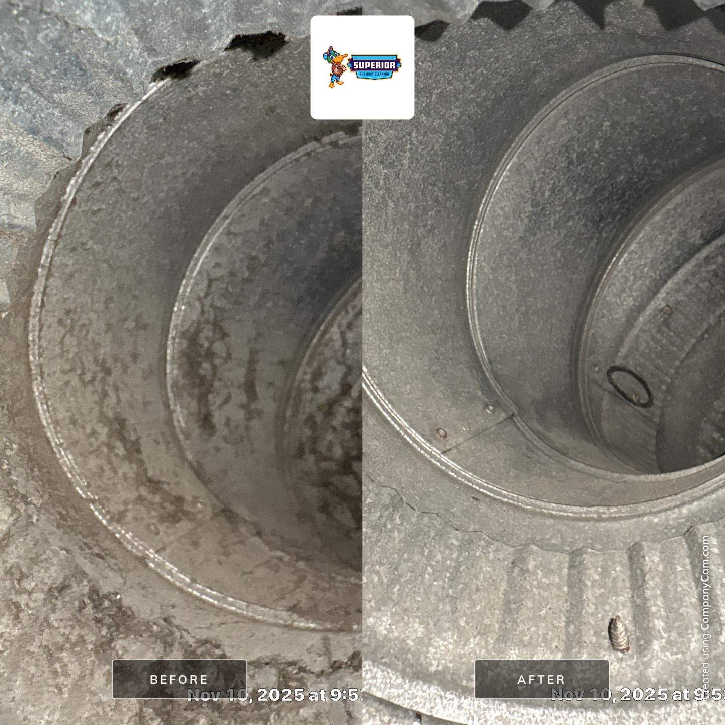 Air Duct Cleaning With a Vacuum Truck in Grove City, PA by Superior Air Duct Cleaning