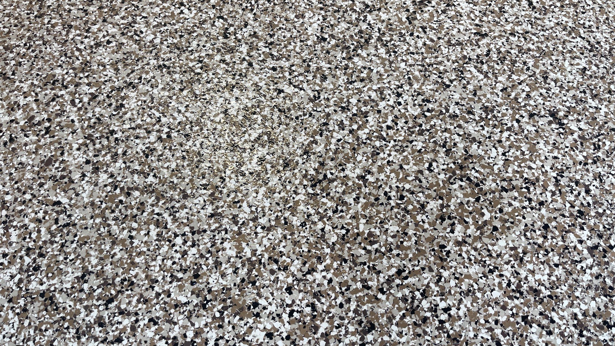 Curt E. gets a new garage floor!  by Banner Garage