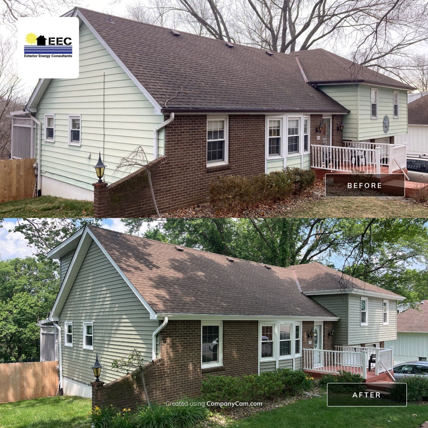 Siding Installation using Cypress by EEC Windows, Siding & Roofing