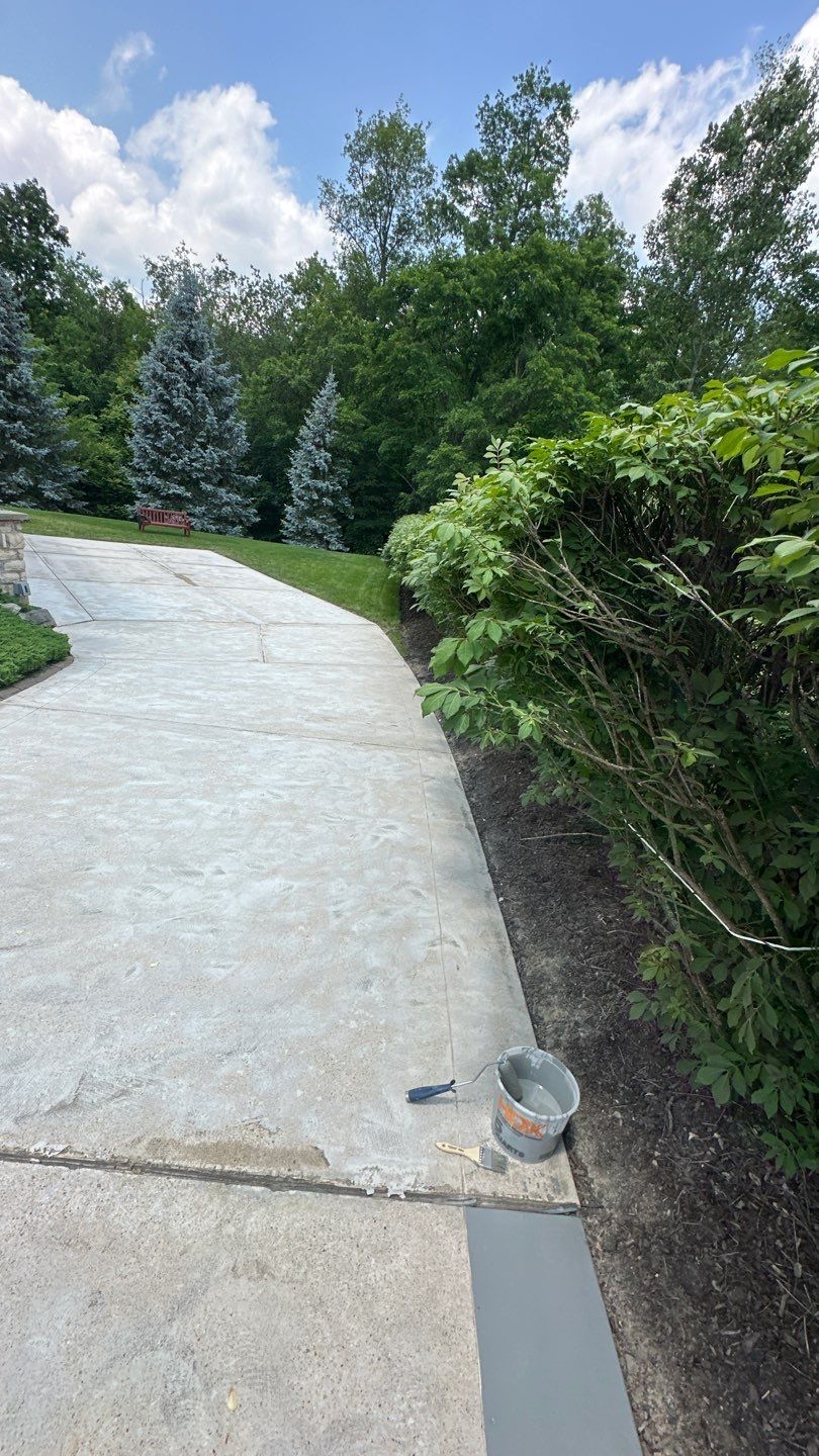 Driveway Walkway Patio Project in Canonsburg by Floors in a Day, Inc