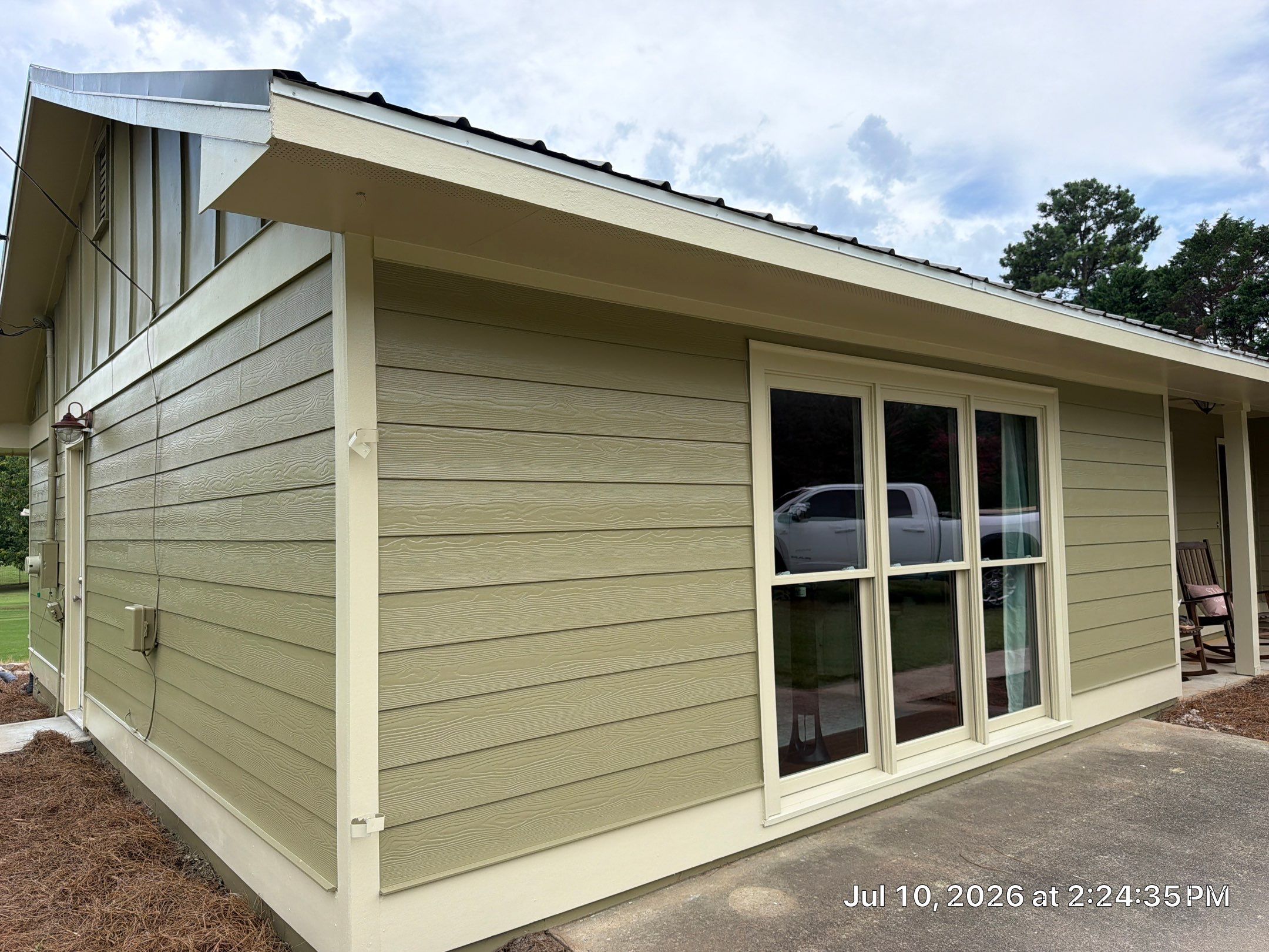 Full Exterior Painting and Wood Replacement Rutledge, Georgia by PGP Surface Solutions, LLC