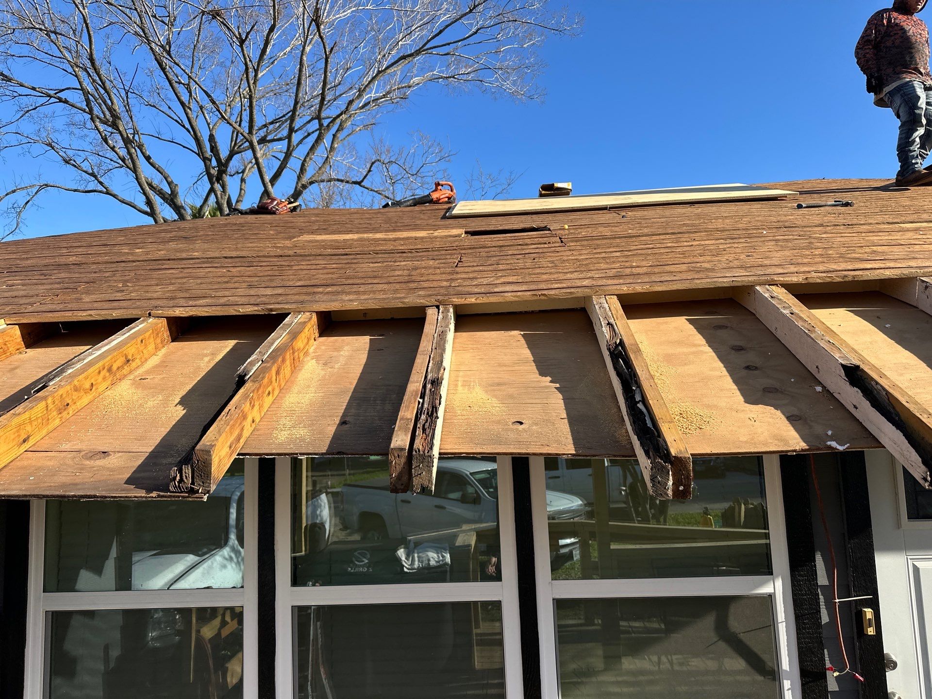 Project in Houston by Motion Roofing