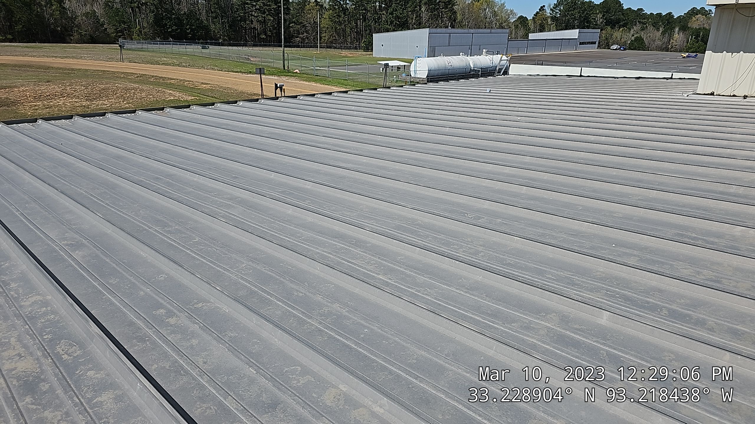 Magnolia Airport Terminal by Hostetler Roofing