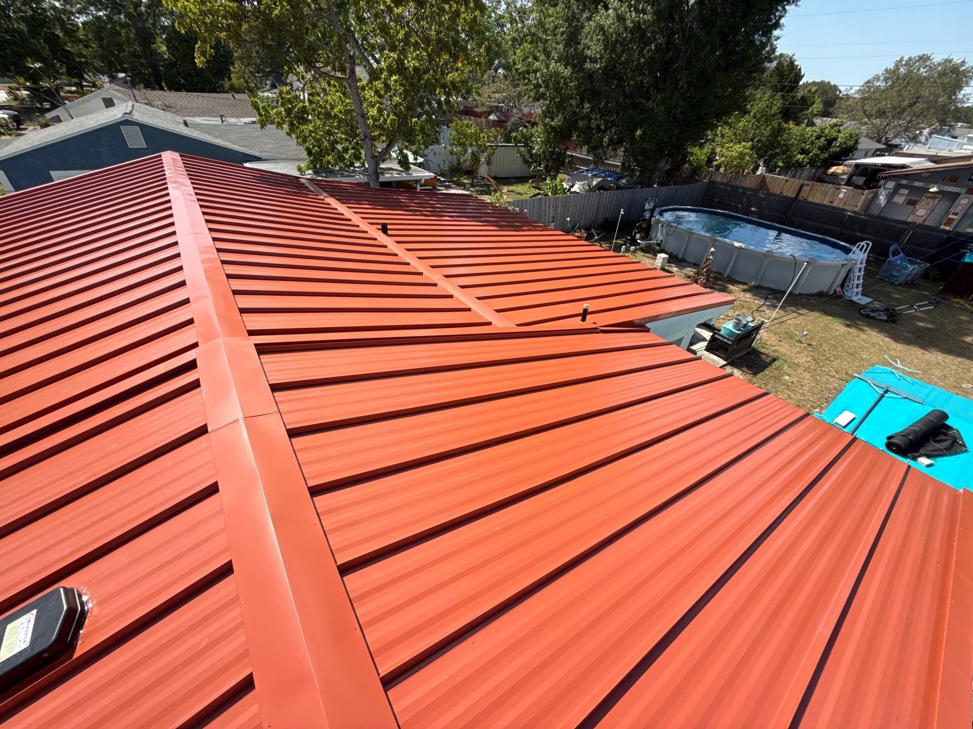 Terra Cotta Standing Seam by Reimagine Roofing