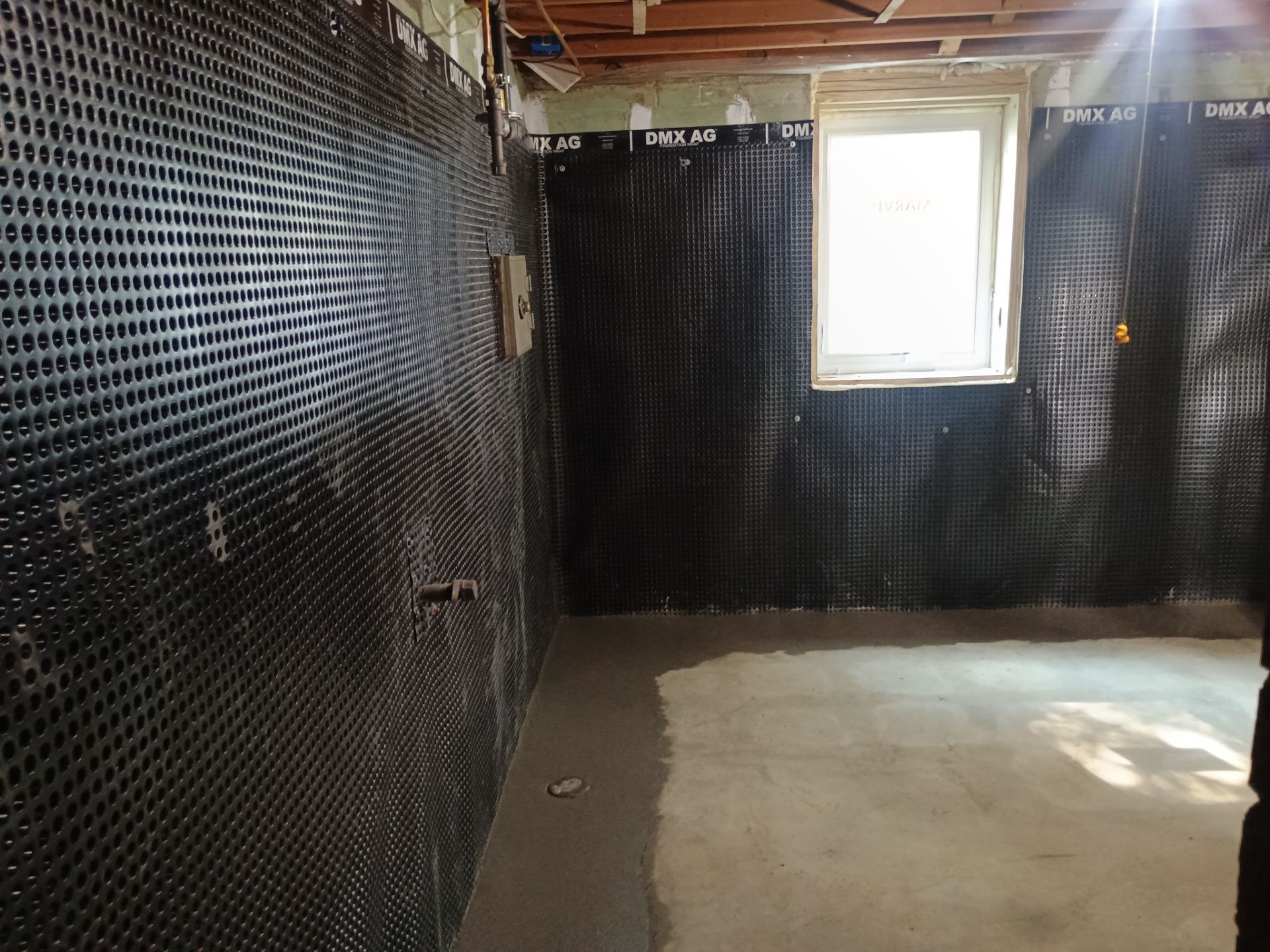 Interior Drain Tile & Wall Drainage in Southwest Minneapolis by Waterproofing Northeast