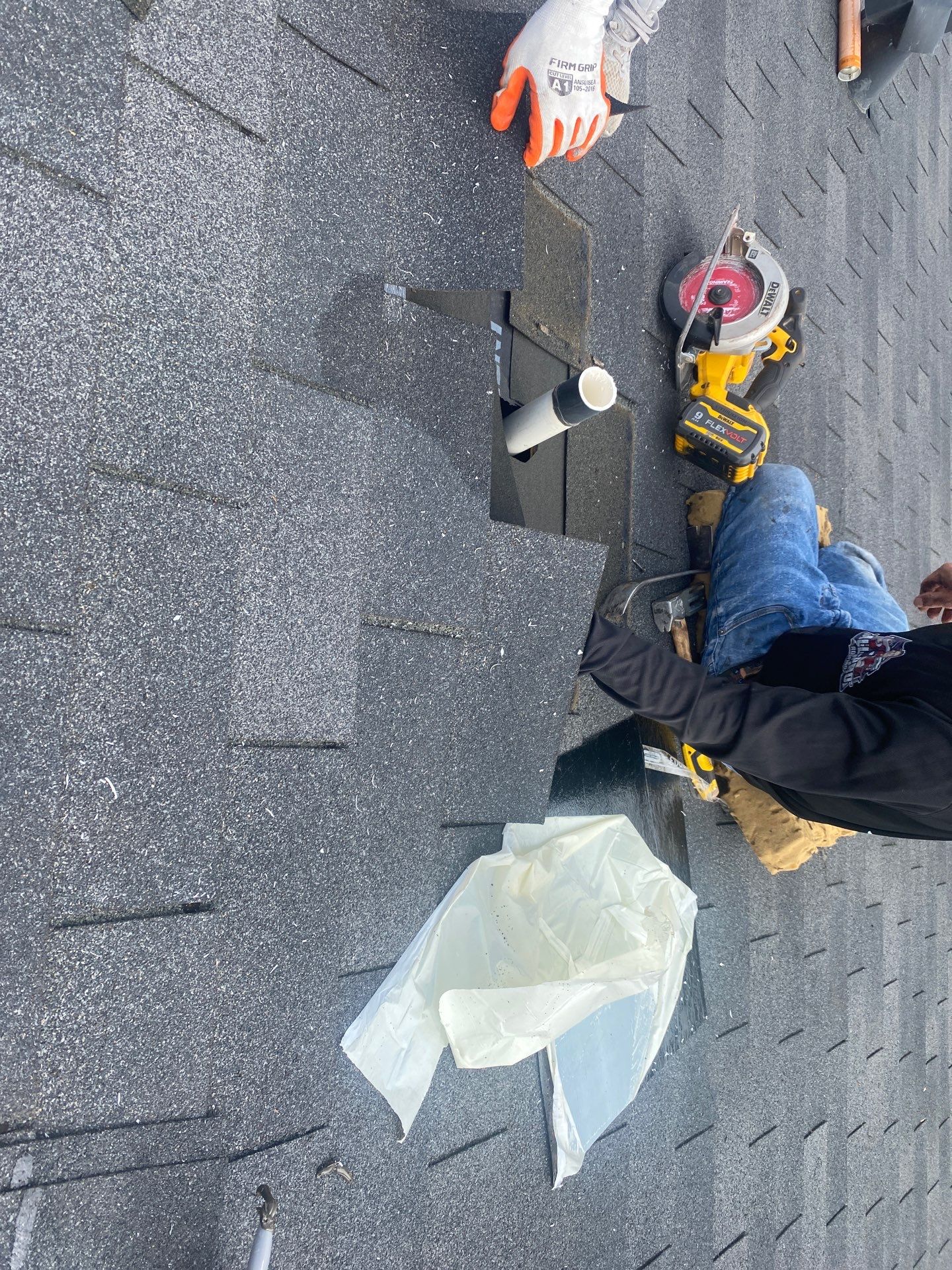 Residential Roofing Repair using Owen's Corning Duration (Lifetime) Shingles by Roof Repair Company