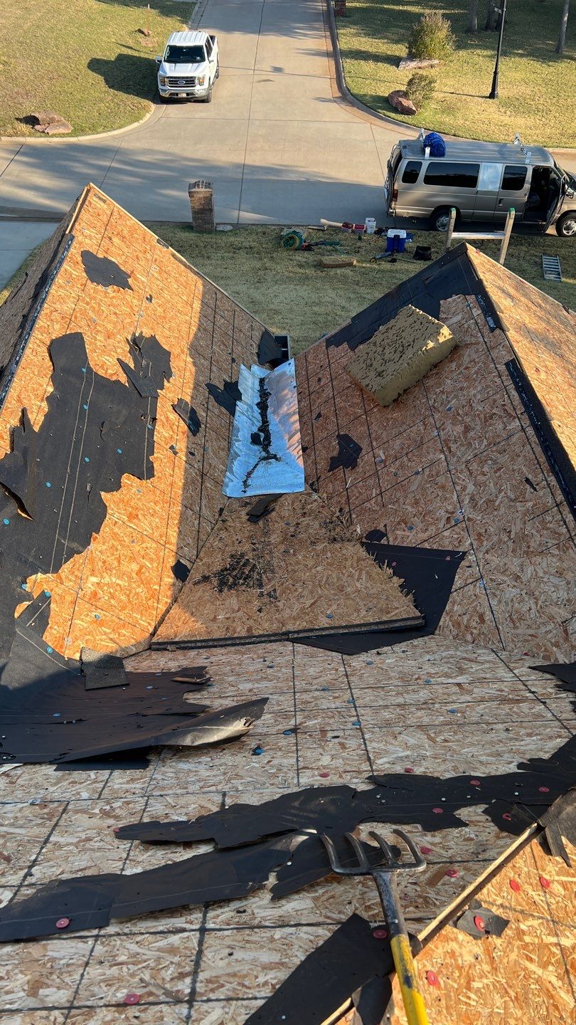 Residential Roofing Installation using GAF Natural Shadow  by A & H Roofing and Contracting