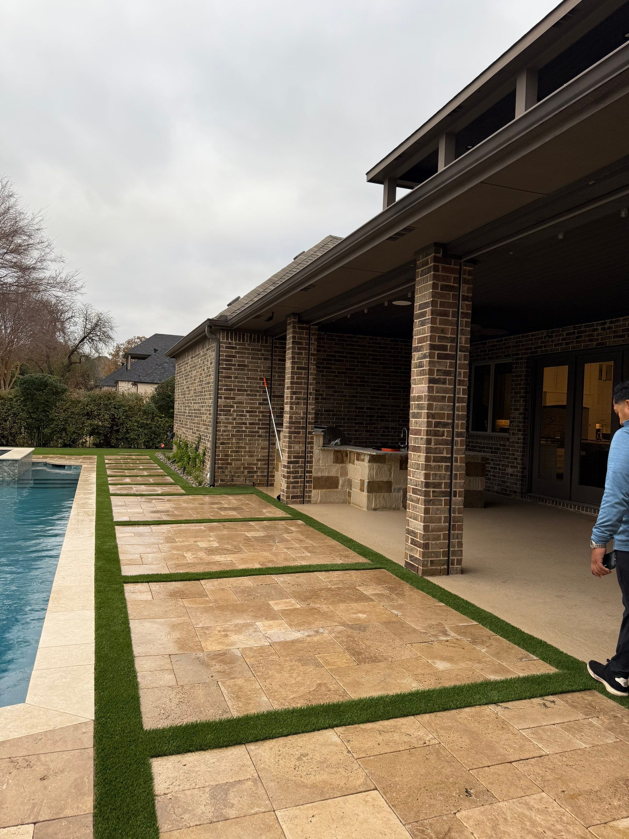Project in Southlake by Turf Concepts