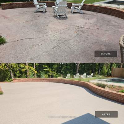 Floor Renovations! Garage, Patio, and Carport!