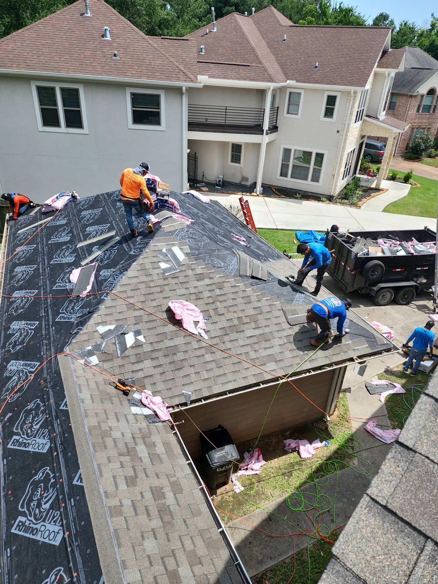 Residential Roofing Repair using Owen's Corning Duration (Lifetime) Shingles by Roof Repair Company