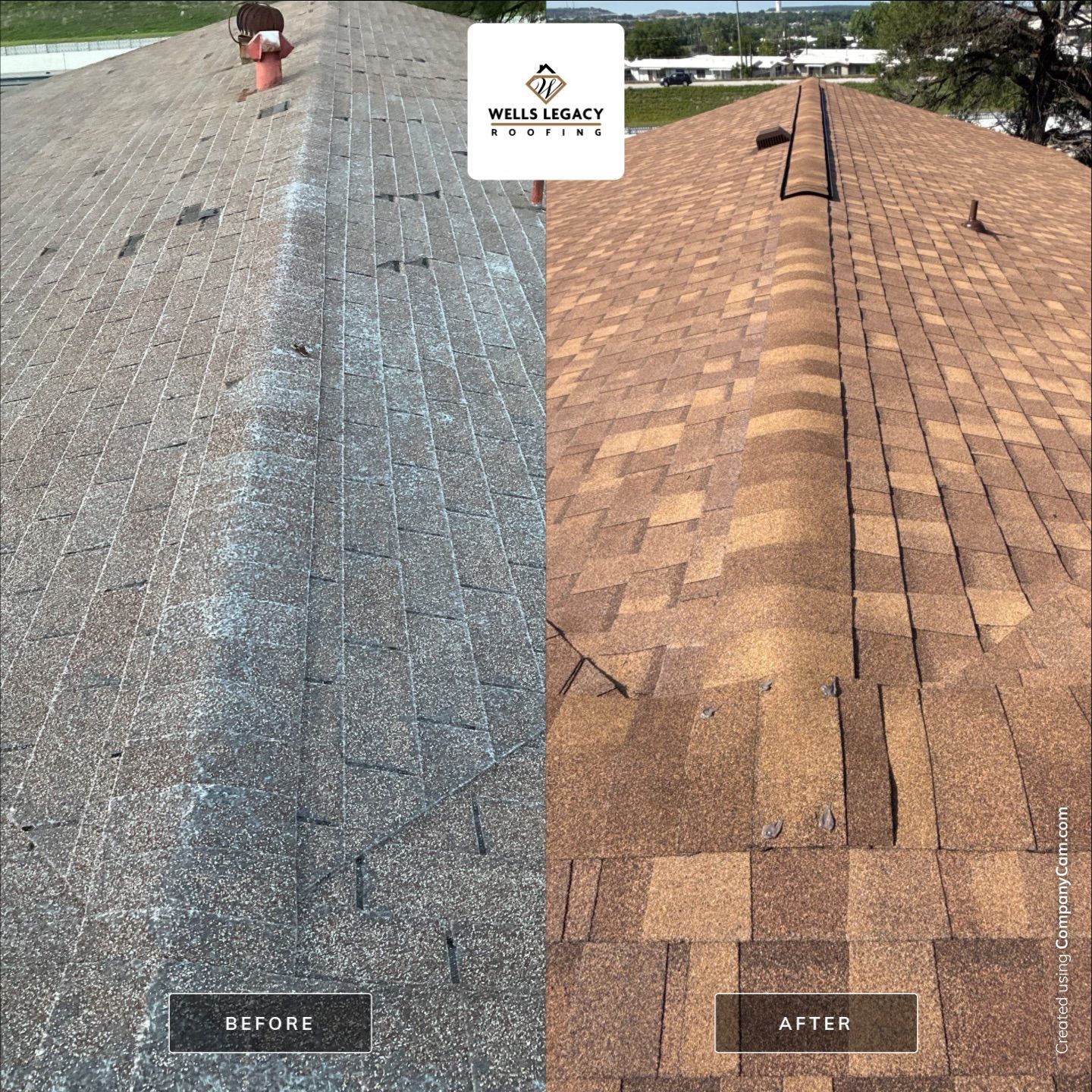 Killeen, Tx - Reroof w/ CertainTeed  by Wells Legacy Roofing