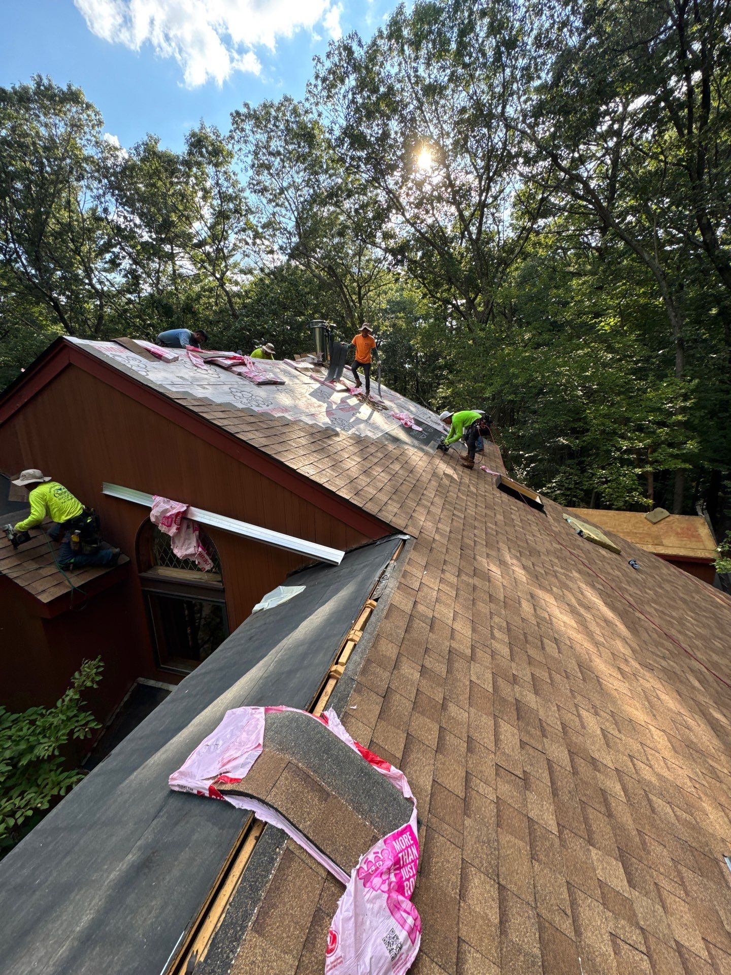 Roof Replacement & Skylight Installation in Bedford, MA by Mighty Dog Roofing of Greater Middlesex County