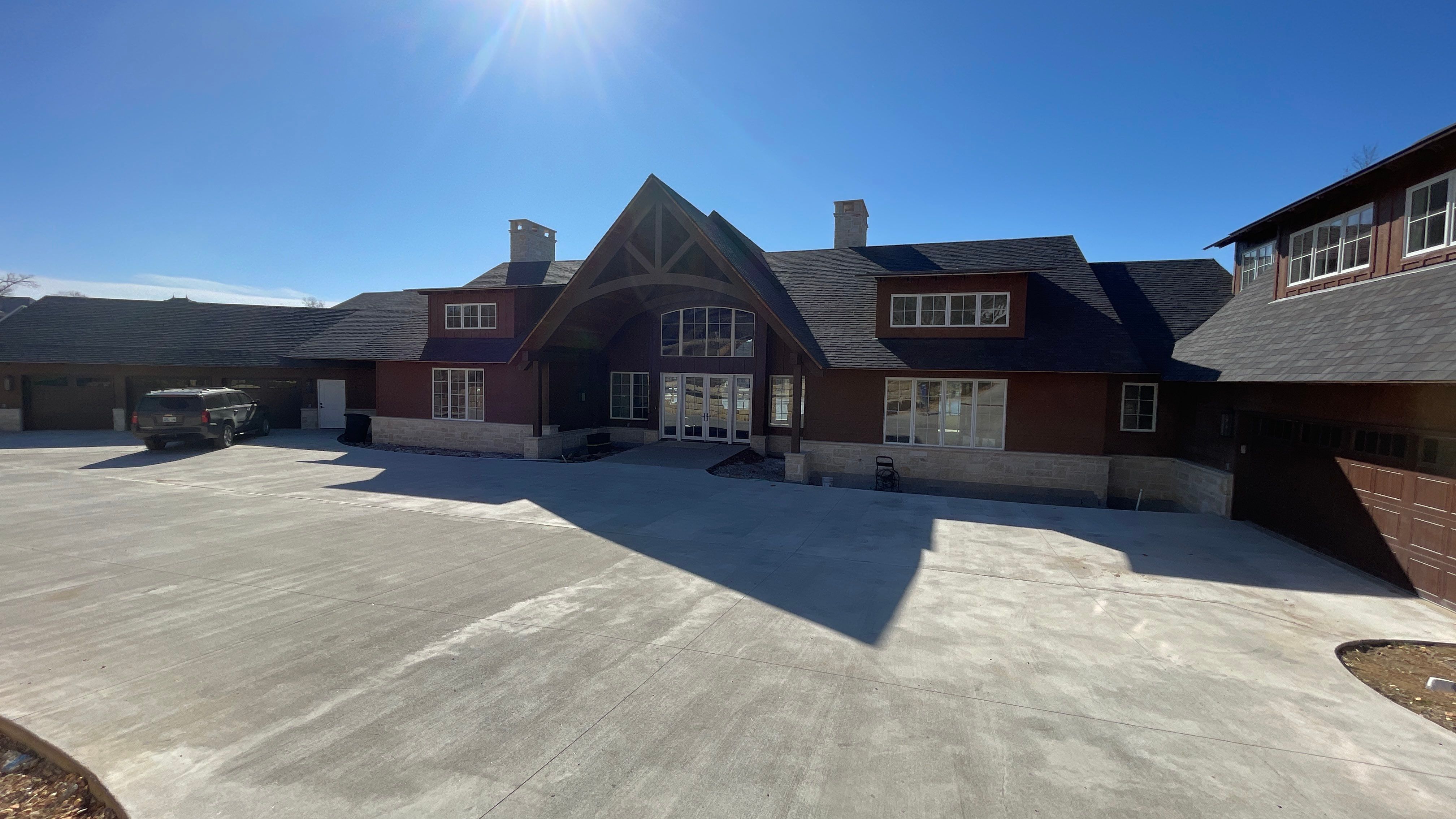 Custom Lake Home New Construction by Argent Electric LLC