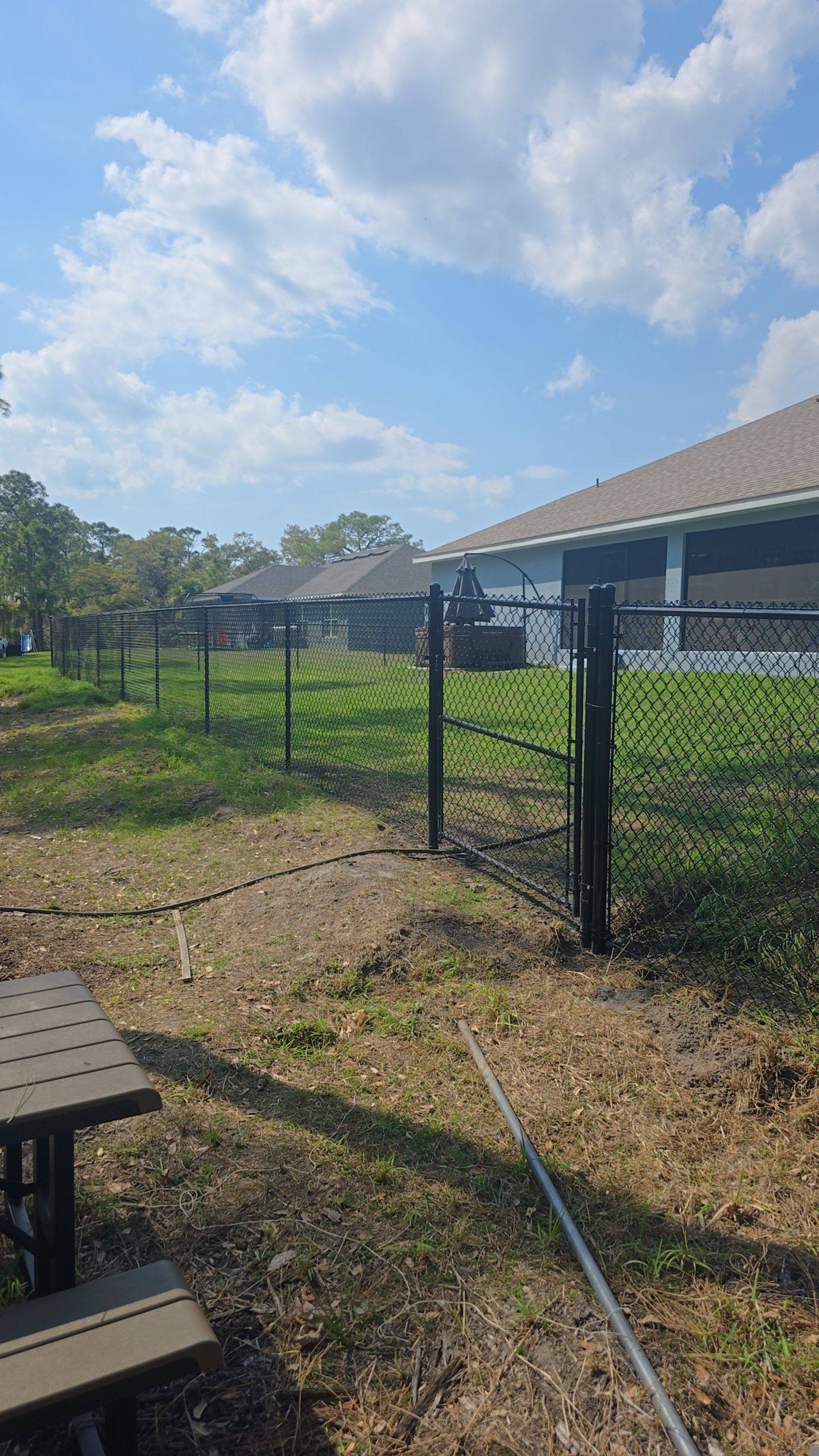 Chain Link Install in North Port by True Fence LLC