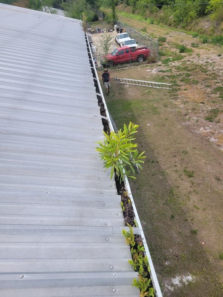 Commercial Gutter Installation in Fort Myers FL by Gutter Professor by Gutter Professors