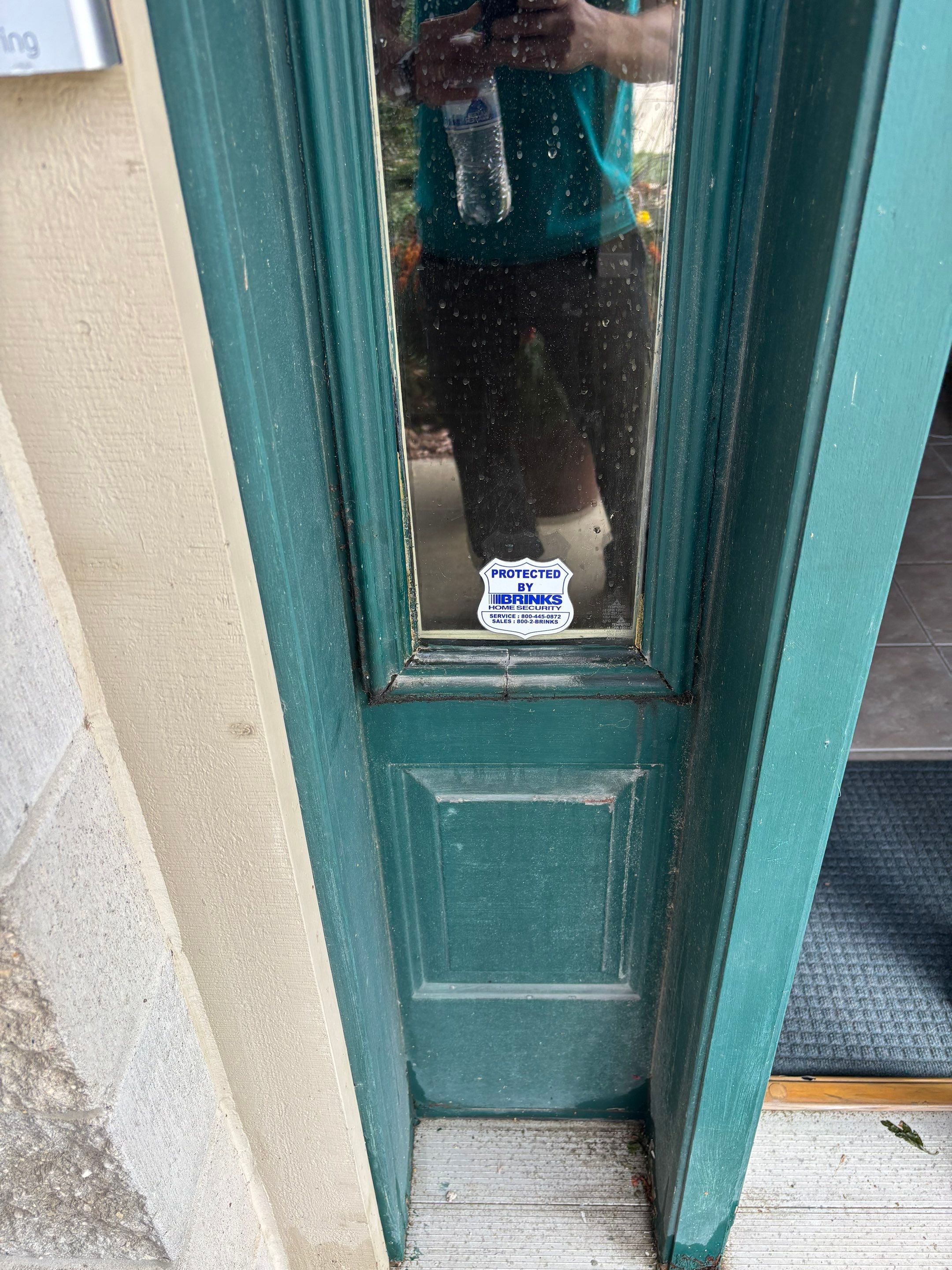 Exterior Door and Railing Finishing by OCS Contracting Services