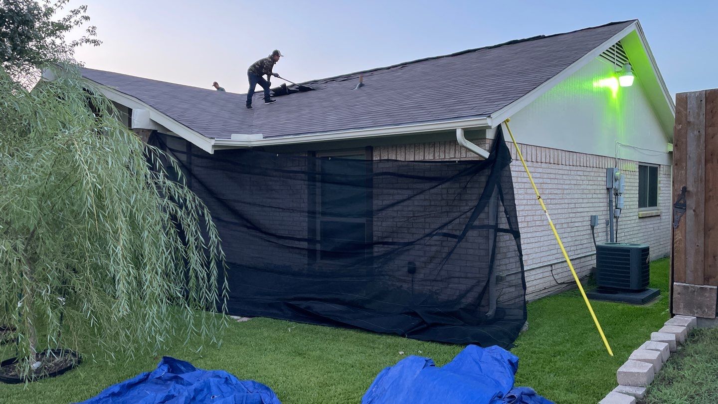 Residential Roofing Installation using GAF Timberline HDZ Weathered Wood by OneSource Roofing and Restoration