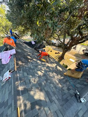 Residential Roofing Repair using Owen's Corning Duration (Lifetime) Shingles