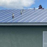 26ga 5V Crimp Mill Finish by Total Roofing System The Metal Roof Experts