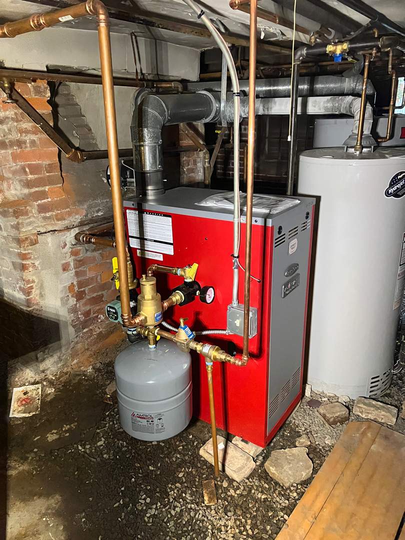 Boiler Replacement and Plumbing Repair — Marblehead, MA. by FAGONE MECHANICAL