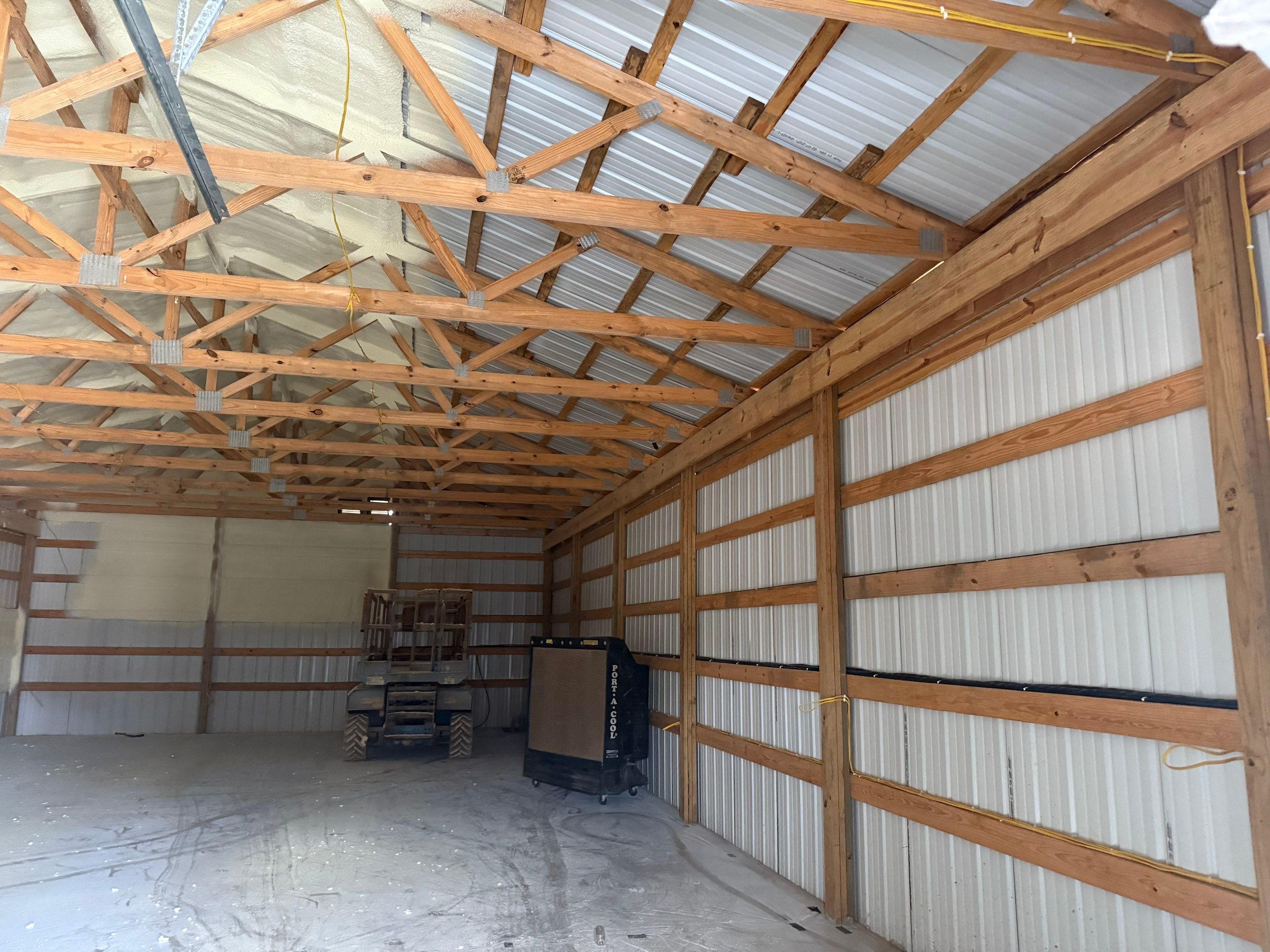 30x60 with Closed Cell and Paint by Kool Foam LLC 